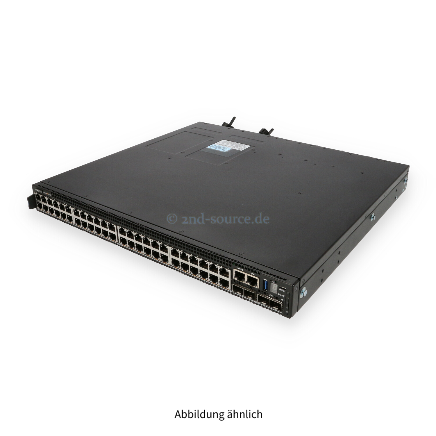 Dell PowerSwitch N3248PXE-ON 48x 10GbE PoE++ 4x SFP28 25GbE 2x QSFP28 100GbE 2x 1600W Managed Switch - ProSupport NBD 02.2024