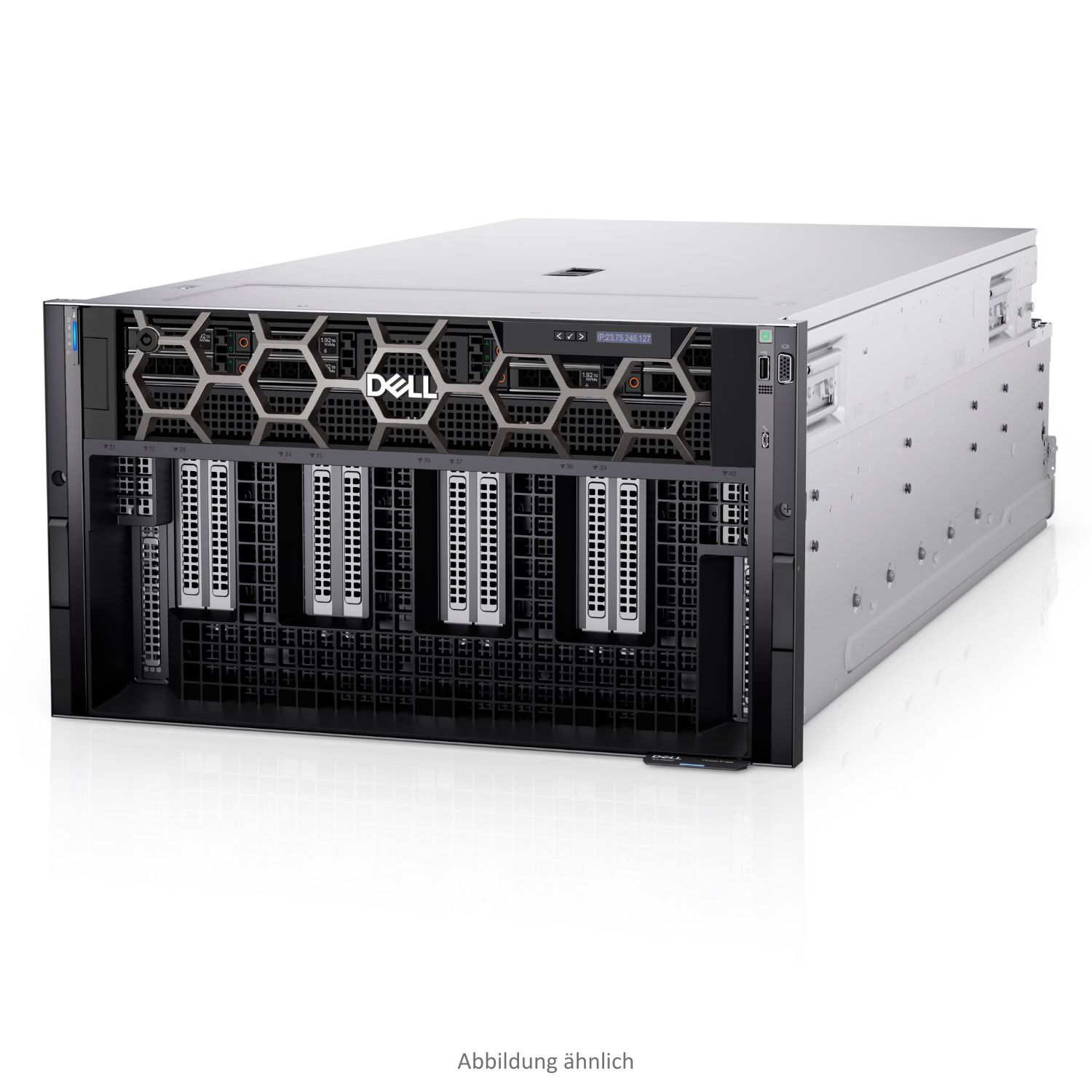 Dell PowerEdge XE9680 8x SFF 2P Platinum 8470 2.00GHz 52C 1TB 8x Nvidia HGX A100 SXM 80GB GPU 6x 3.2TB NVMe SSD 2x 57508 8x ConnectX-6 6x 2800W
