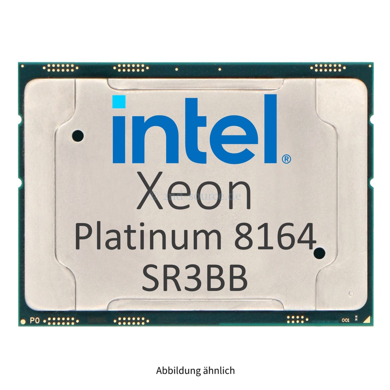 Intel Xeon Platinum 8164 2.00GHz 35.75MB 26-Core CPU 150W SR3BB CD8067303408800