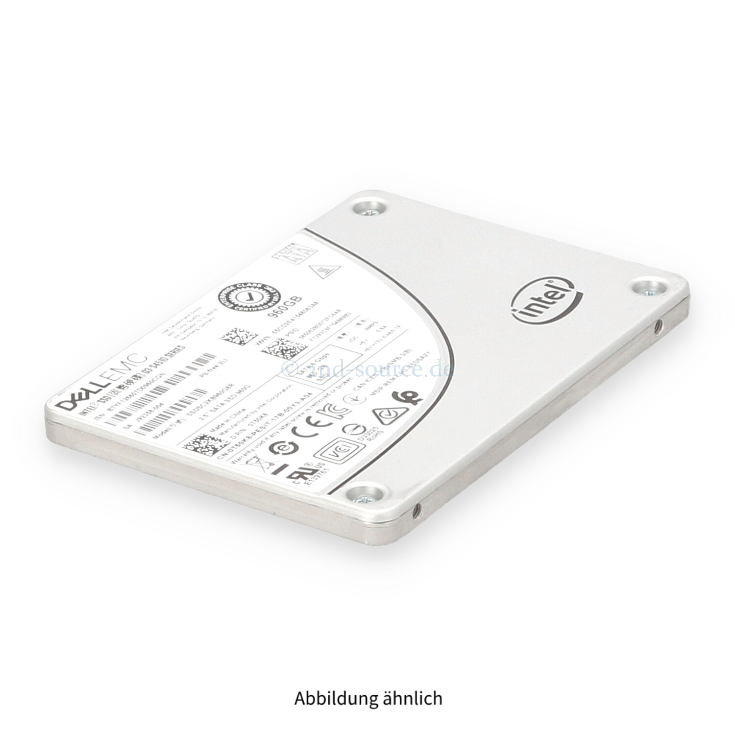Dell 960GB SATA 6G SFF Read Intensive SSD T50K8 0T50K8
