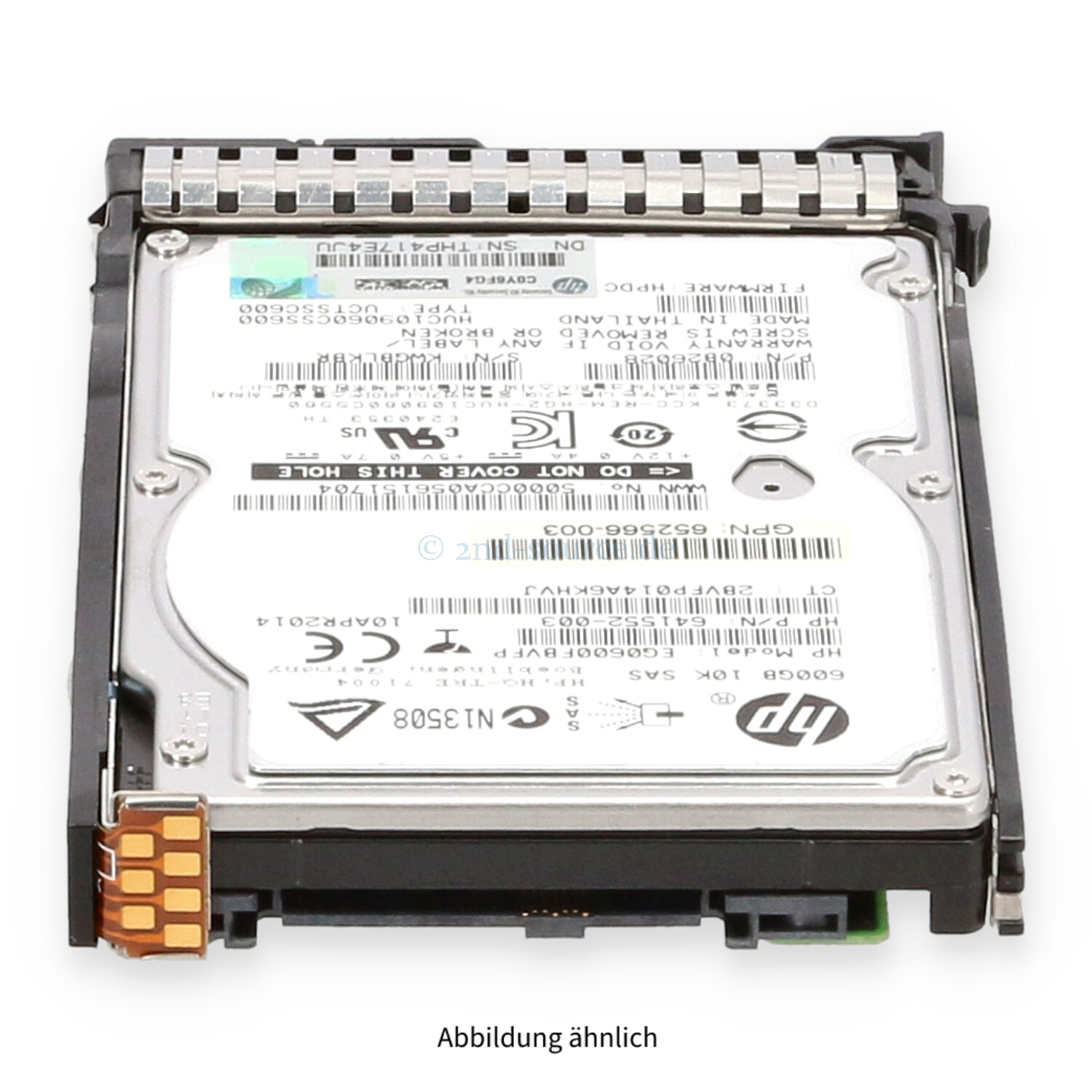 HPE 600GB 10k SAS 6G SFF SC HotPlug HDD 652583-B21 653957-001