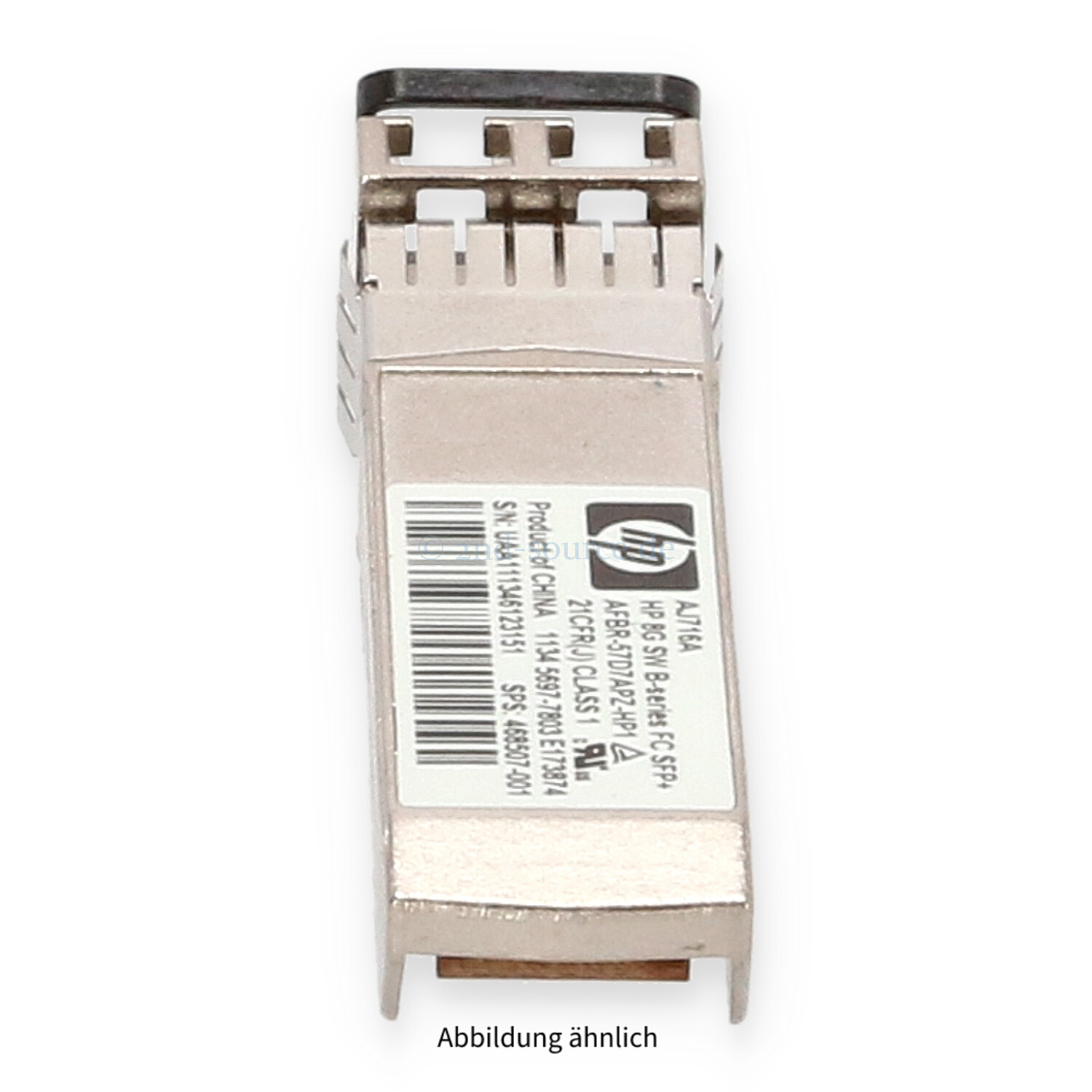 HPE 8GB Shortwave FC SFP+ Transceiver Module AJ716A 468507-001 HPE 8GB Shortwave FC SFP+ Transceiver Module AJ716A 468507-001