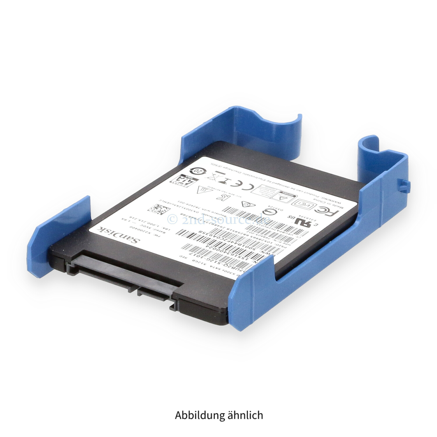 HPE 3PAR 512GB SATA 6G SFF Self Encrypting Node Drive StoreServ 20000 782409-001