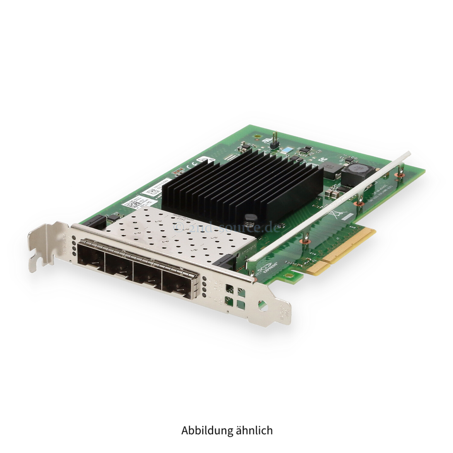 Dell Intel X710-DA4 4x10GBase SFP+ PCIe Ethernet Adapter High Profile DDJKY 0DDJKY