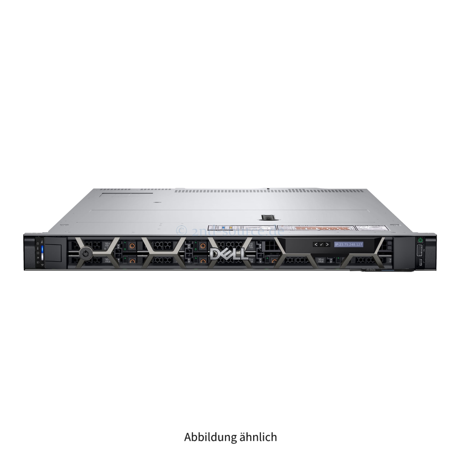 Dell R450 8xSFF 1P Silver 4309Y 2.80GHz 8C 64GB H355 2x 480GB SATA 6G SSD 5720 1x 800W Next Business Day - Mai 2026 Dell R450 8xSFF 1P Silver 4309Y 2.80GHz 8C 64GB H355 2x 480GB SATA 6G SSD 5720 1x 800W Next Business Day - Mai 2026