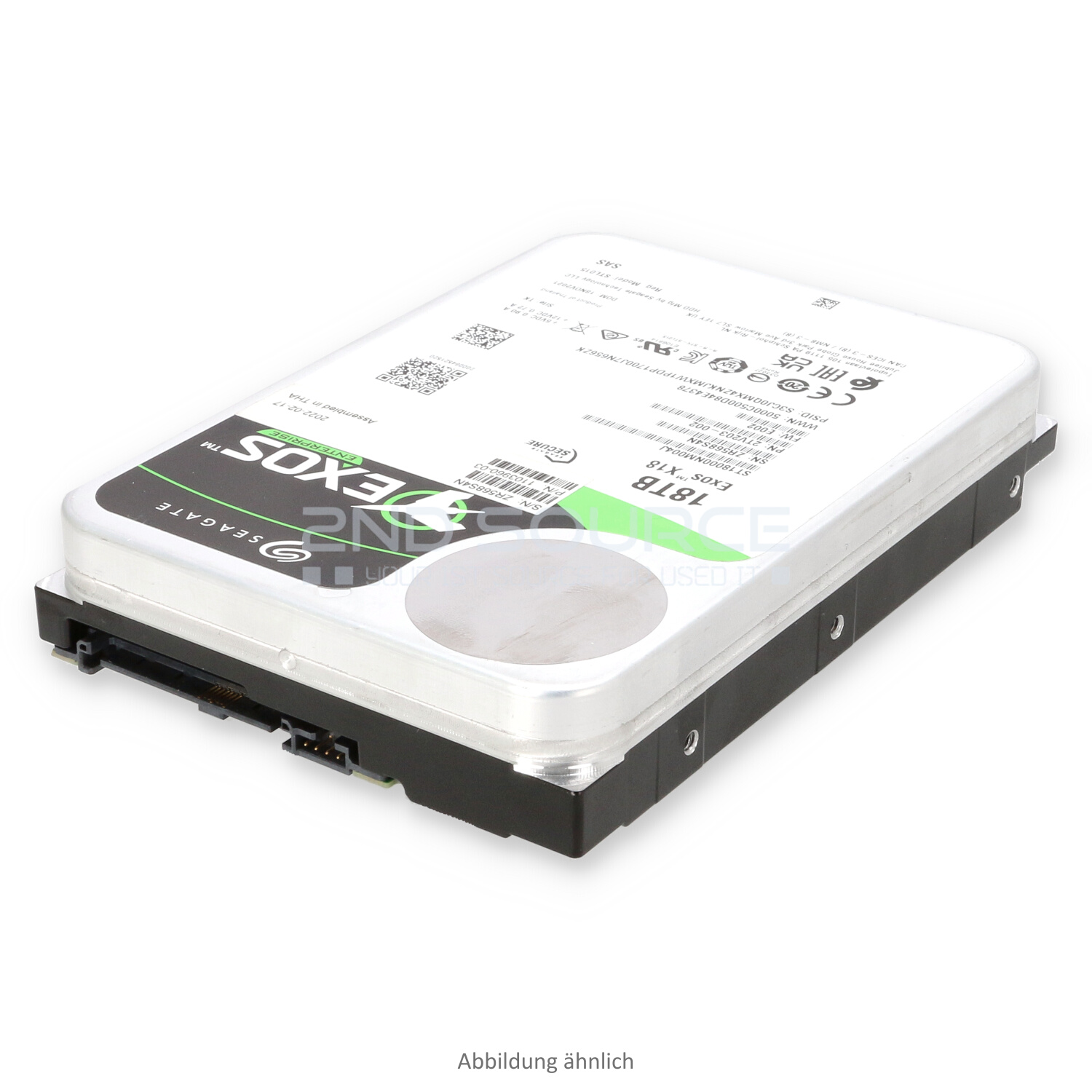 Seagate Exos X18 18TB 7.2k SAS 12G LFF HDD ST18000NM004J