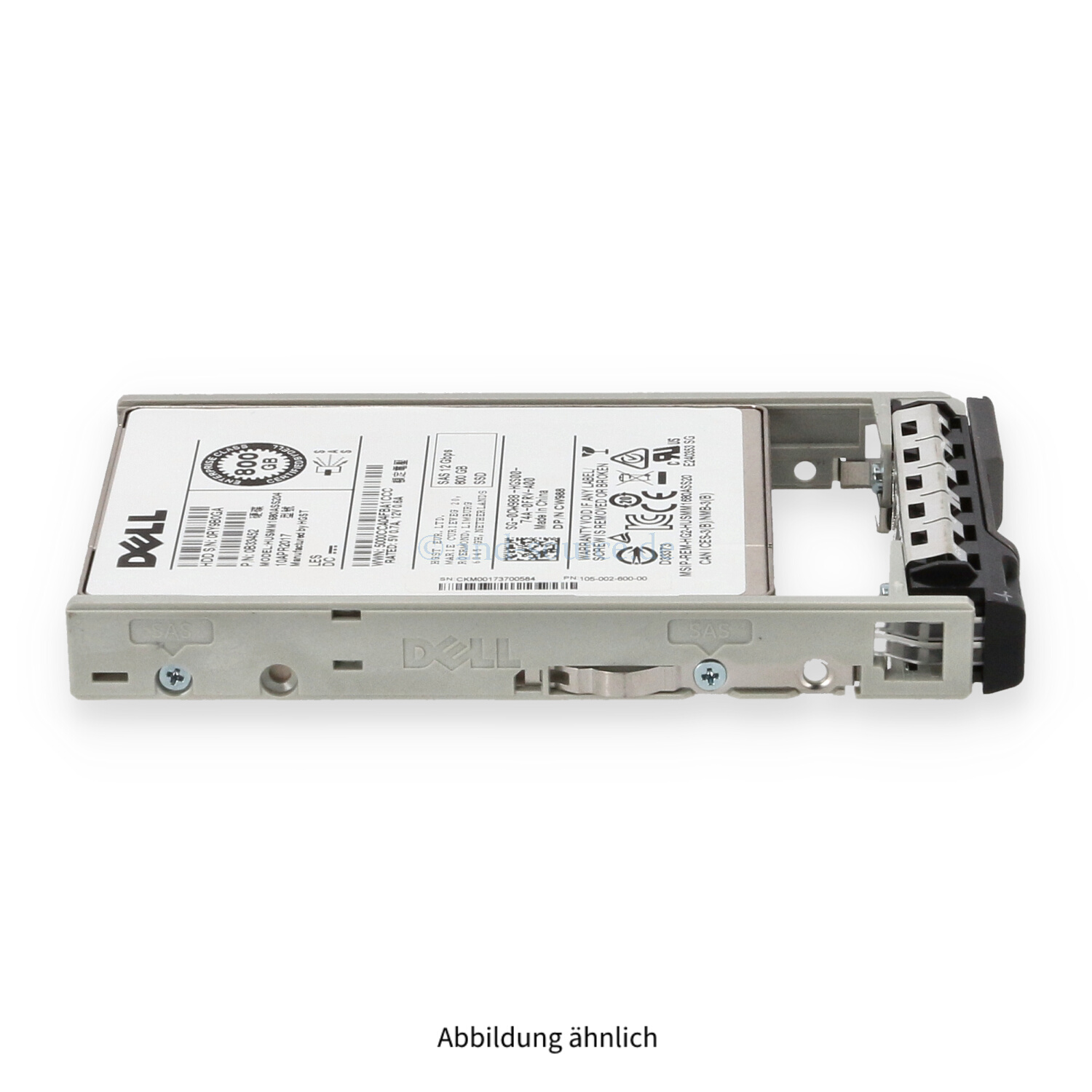 Dell 800GB SAS 12G SFF Write Intensive HotPlug SSD CW988 0CW988