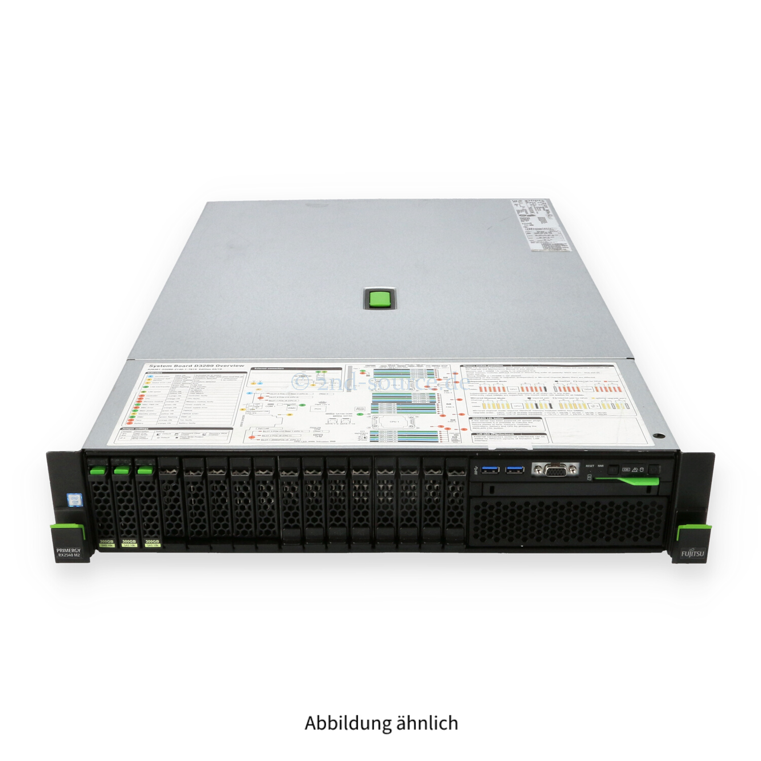 Fujitsu RX2540 M2 8xSFF 2P E5-2697 v4 2.30GHz 18C 256GB EP420i 3x 300GB 10k SAS 12G X540-T2 2x 800W Fujitsu RX2540 M2 8xSFF 2P E5-2697 v4 2.30GHz 18C 256GB EP420i 3x 300GB 10k SAS 12G X540-T2 2x 800W