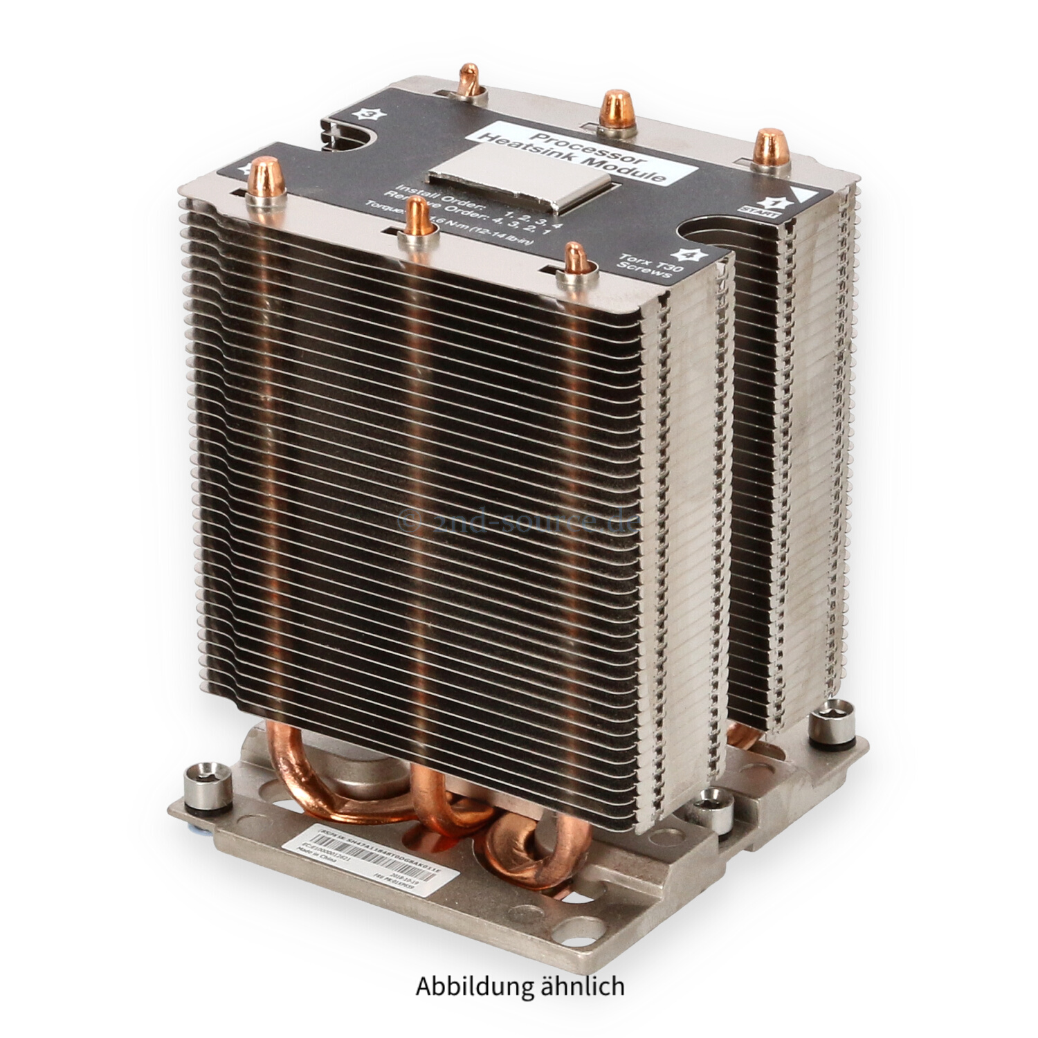 Lenovo Heatsink 125 W ST550 01KP659 SH47A11848 Lenovo Heatsink 125 W ST550 01KP659 SH47A11848