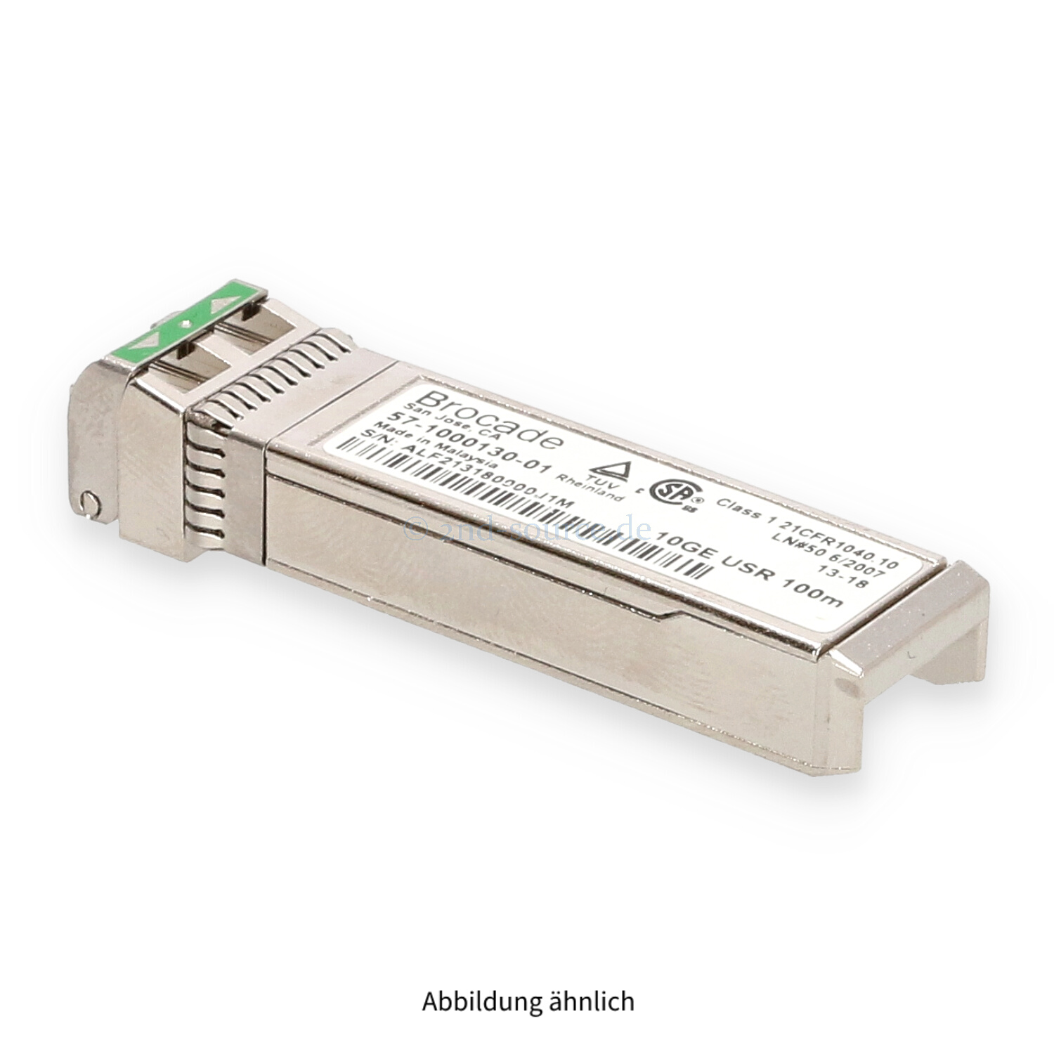 Brocade 10GBase-USR Shortwave SFP+ LC Transceiver Module 57-1000130-01 10G-SFPP-USR