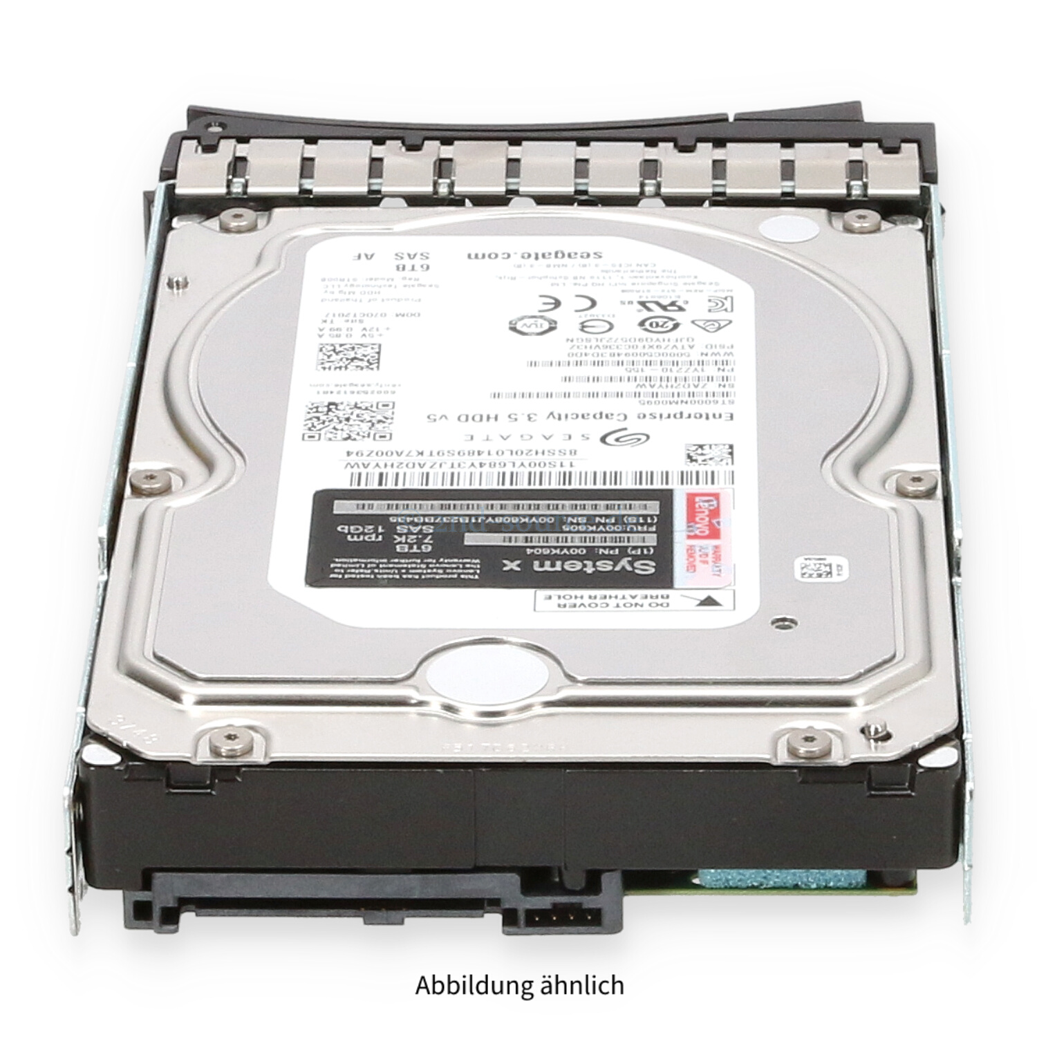 Lenovo 6TB 7.2k SAS 12G LFF Hot Plug HDD 00YK605 00YK604 00YK608