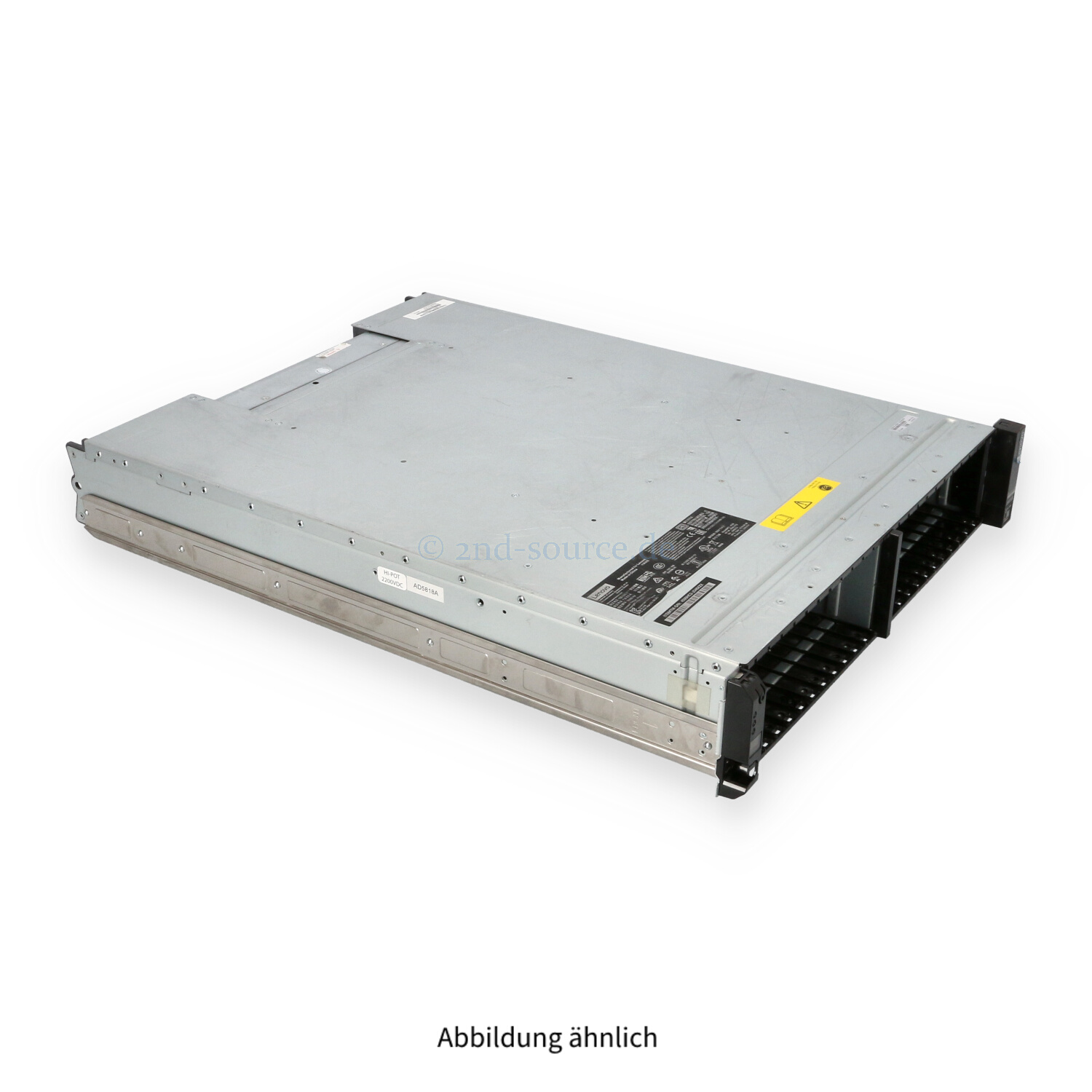 Lenovo DS2200 Enclosure Chassis 2x FC/iSCSI Controller 2x 580W