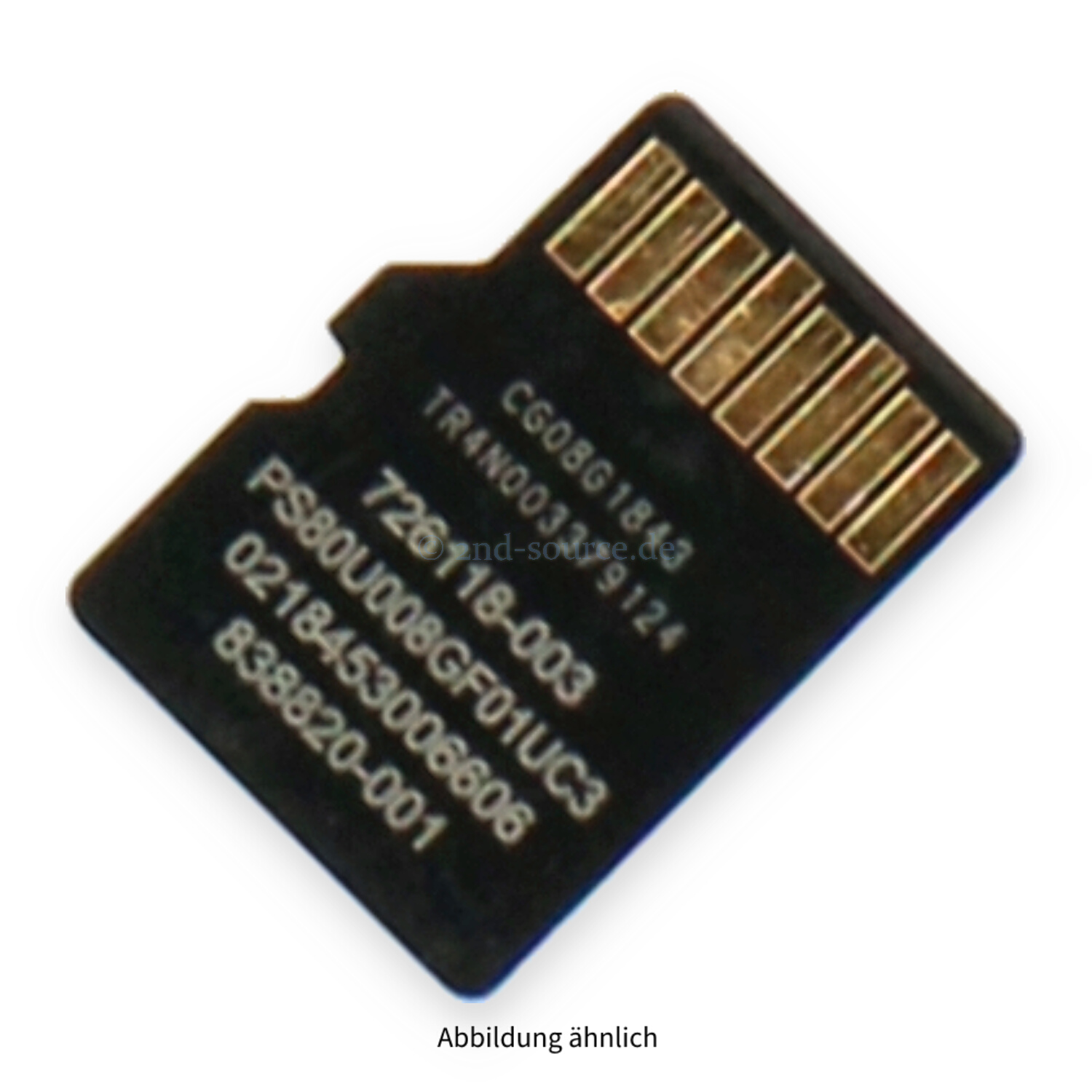 HPE 8GB microSD Flash Memory Card 726116-B21 726118-001 726118-002 838820-001