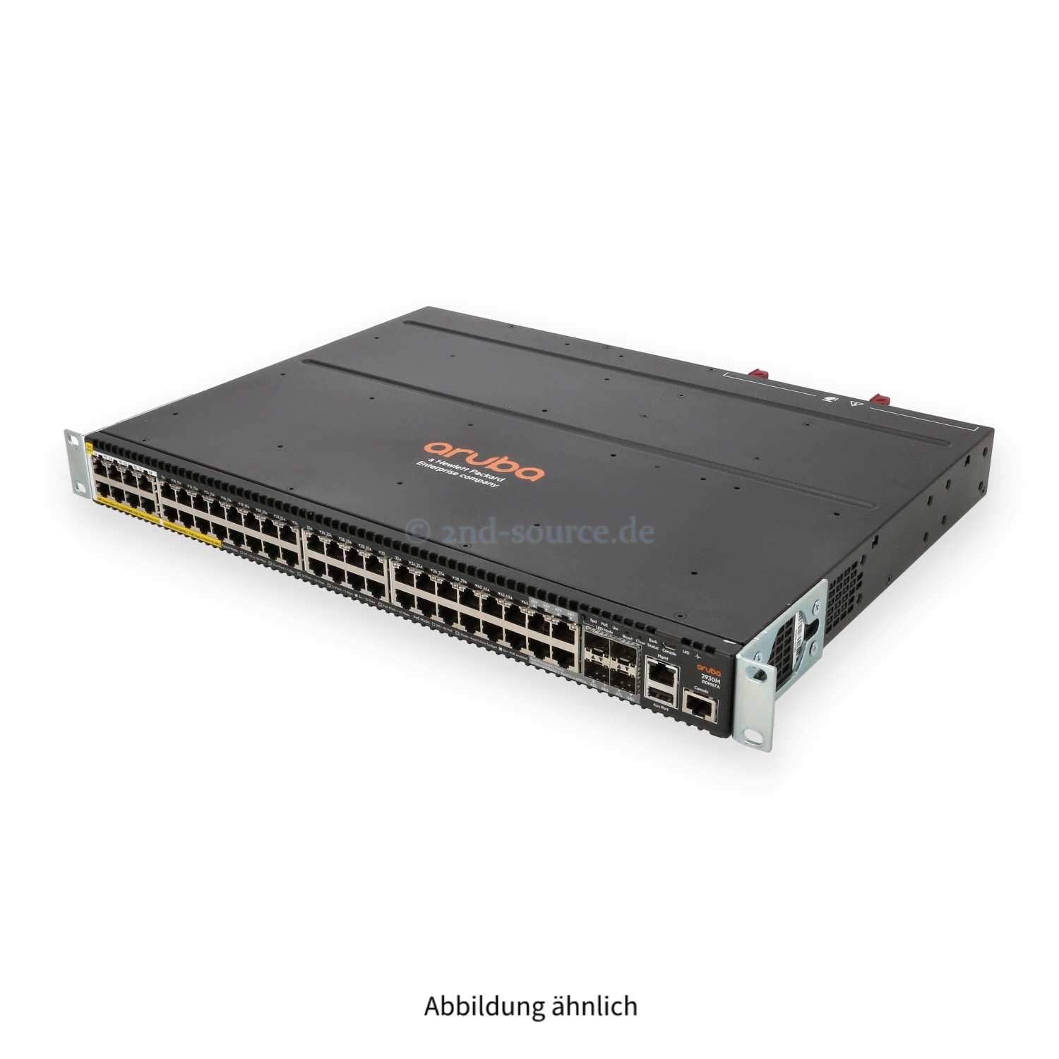 HPE Aruba 2930M 36x RJ-45 1GbE PoE 8x RJ-45 10GbE PoE 4x Dual Personality 1GbE 2x 1050W Switch R0M67A R0M67-61001 JL087A