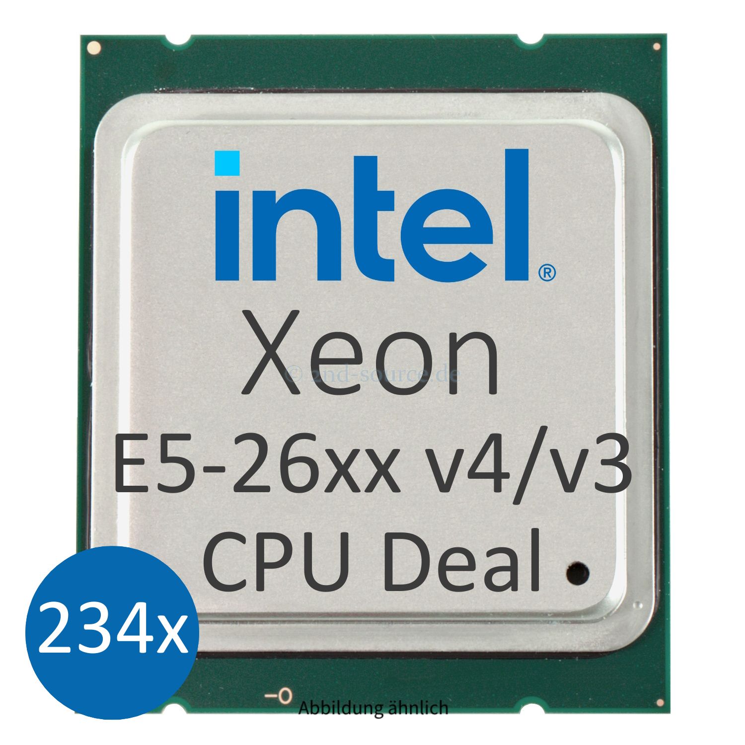 INTEL Server CPU Bundle - 234x Intel Xeon E5-26xx v4 & v3 Prozessoren