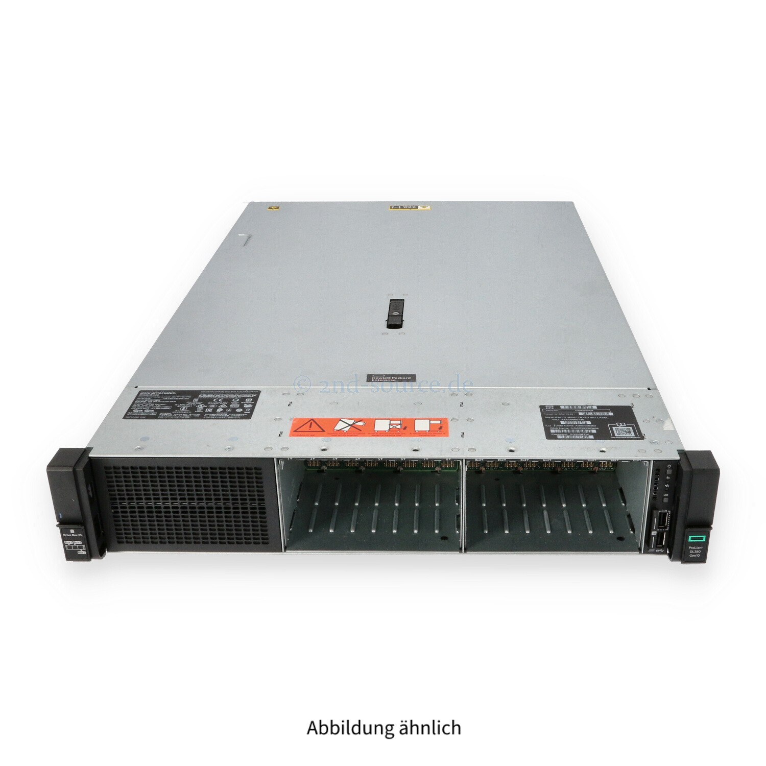 HPE DL380 G10 8xSFF 8xNVMe 2x High Performance Heatsink 2x 800W CTO Server