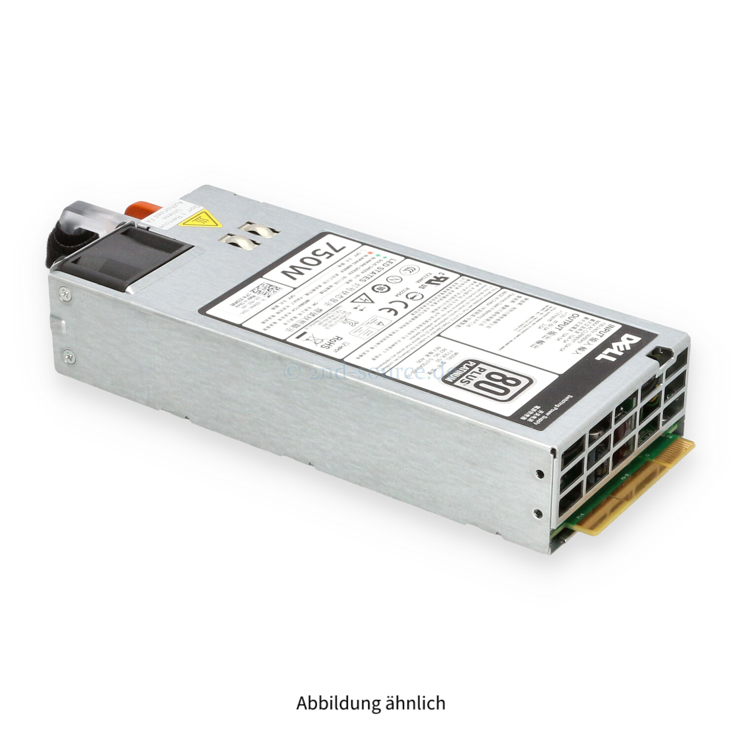 Dell 750W 80 Plus Platinum HotPlug Power Supply R620 R720 D5MW8 0D5MW8 Dell 750W 80 Plus Platinum HotPlug Power Supply R620 R720 D5MW8 0D5MW8