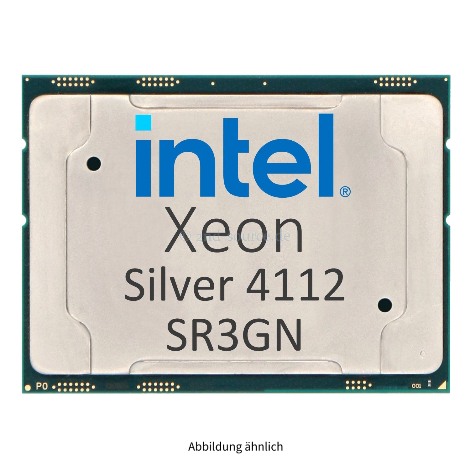 Intel Xeon Silver 4112 2.60 GHz 8.25MB 4-Core CPU 85W SR3GN CD8067303562100