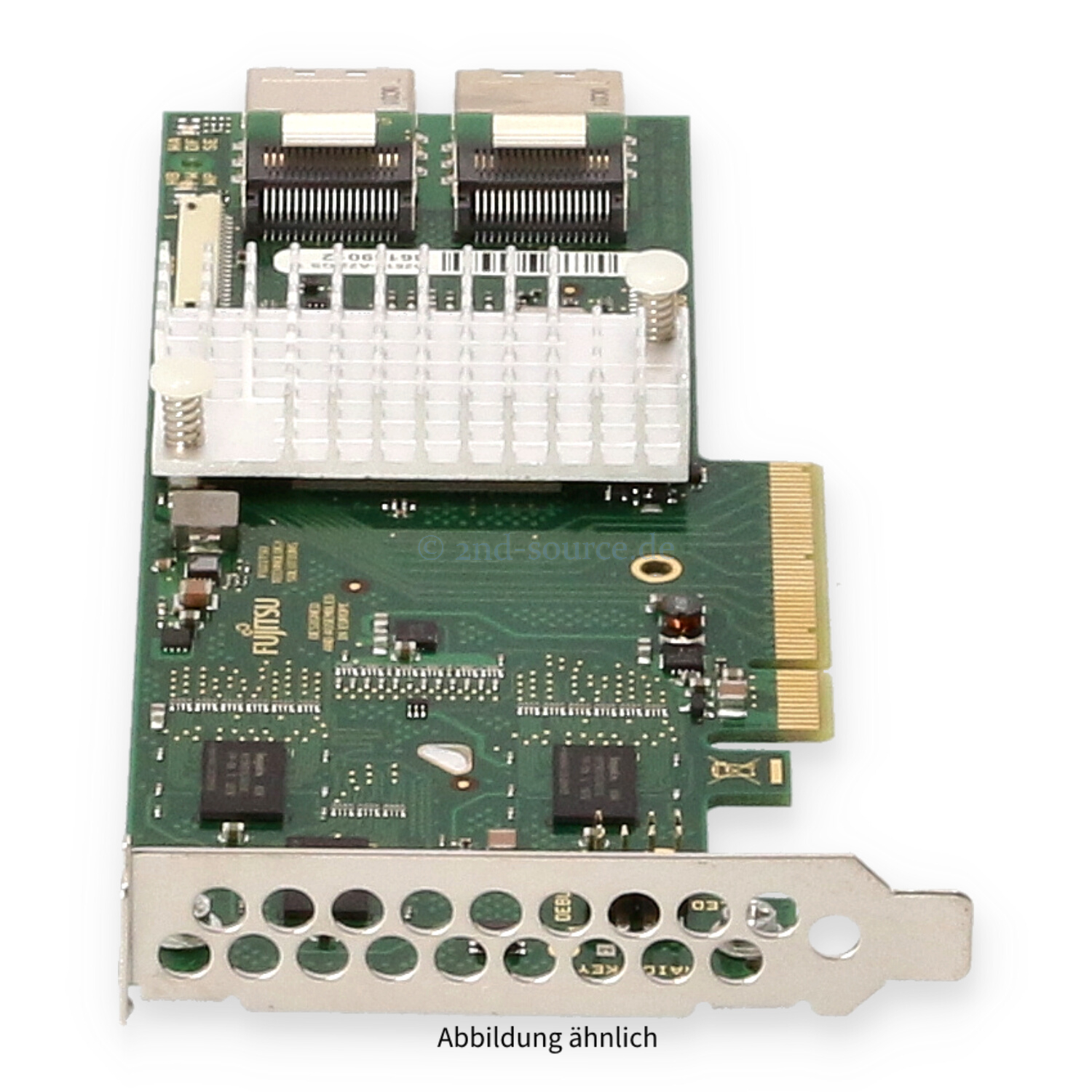 Fujitsu Dual Port 6G SAS 512MB RAID Controller Low Profile S26361-F3554-L512 D2616-A22