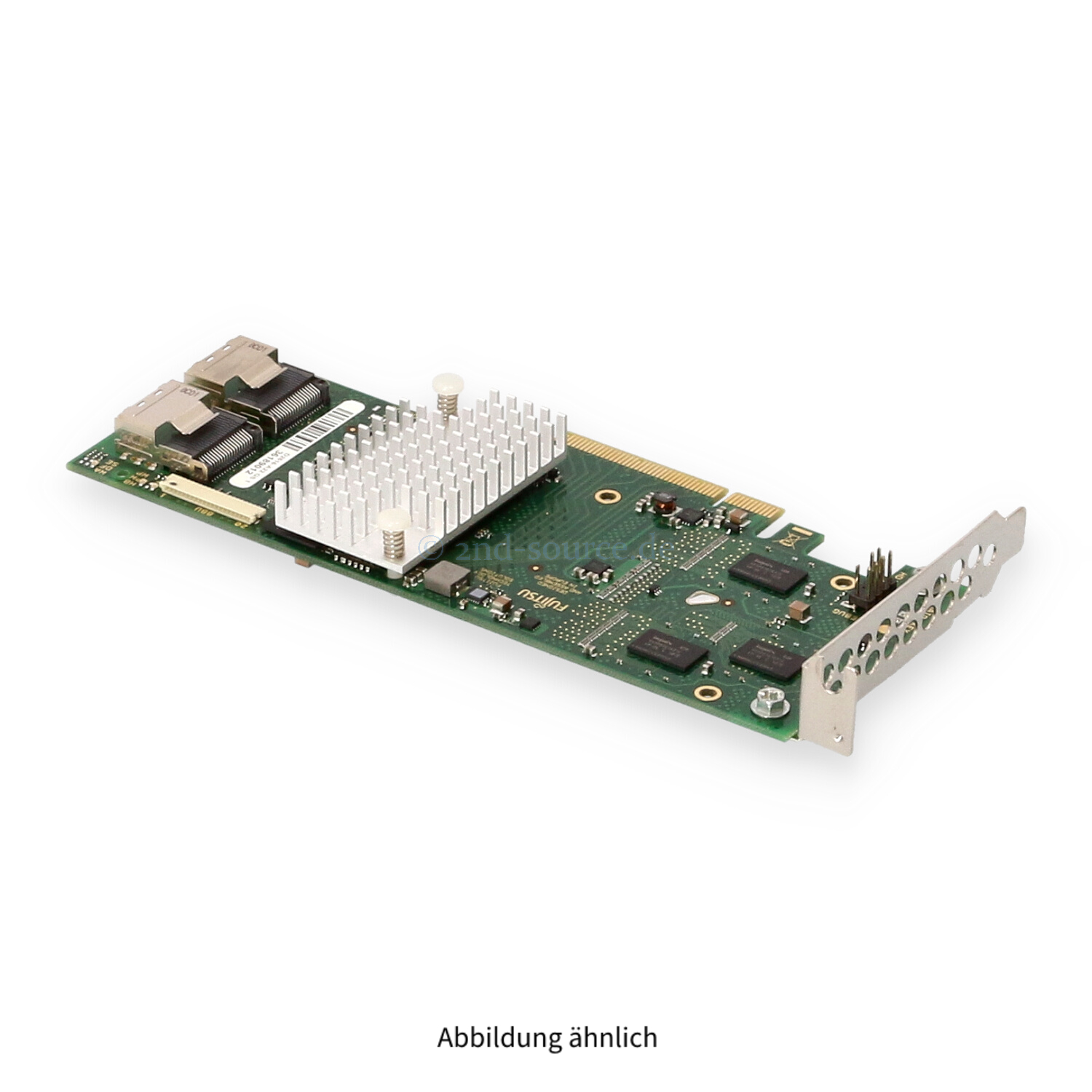 Fujitsu Dual Port 6G SAS 512MB RAID Controller Low Profile S26361-F3554-L512 D2616-A22