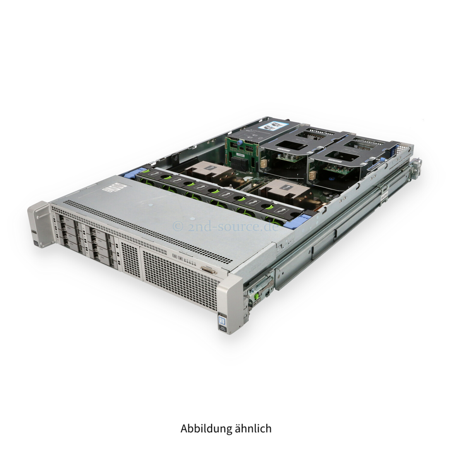 Cisco UCS C240 M4 8xSFF CTO Chassis inkl. 2x Heatsink 1227 1225 VIC 2x 1200W