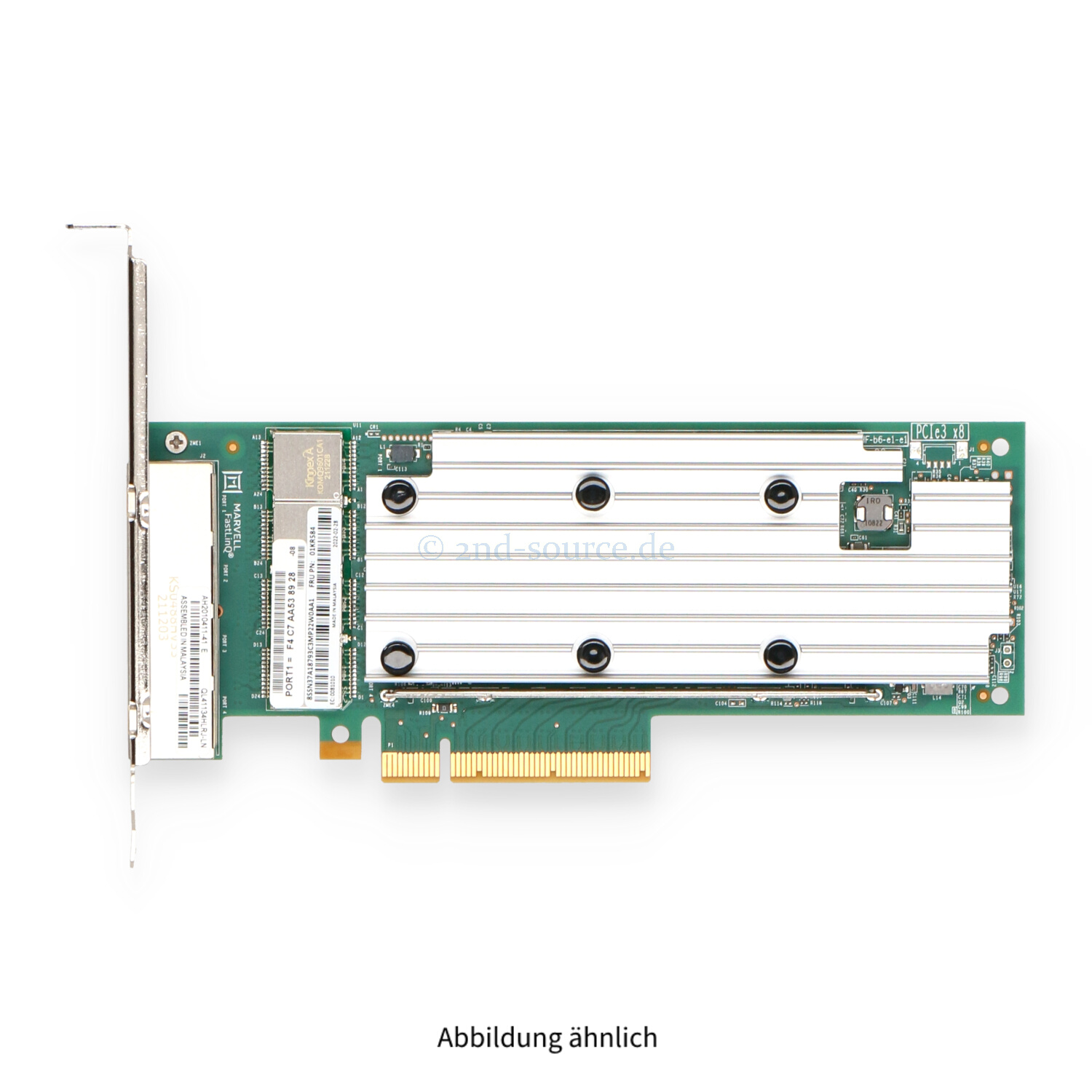 QLogic QL41134 4x 10GBase-T PCIe Server Ethernet Adapter QL41134HLRJ-LN AH2010411-41