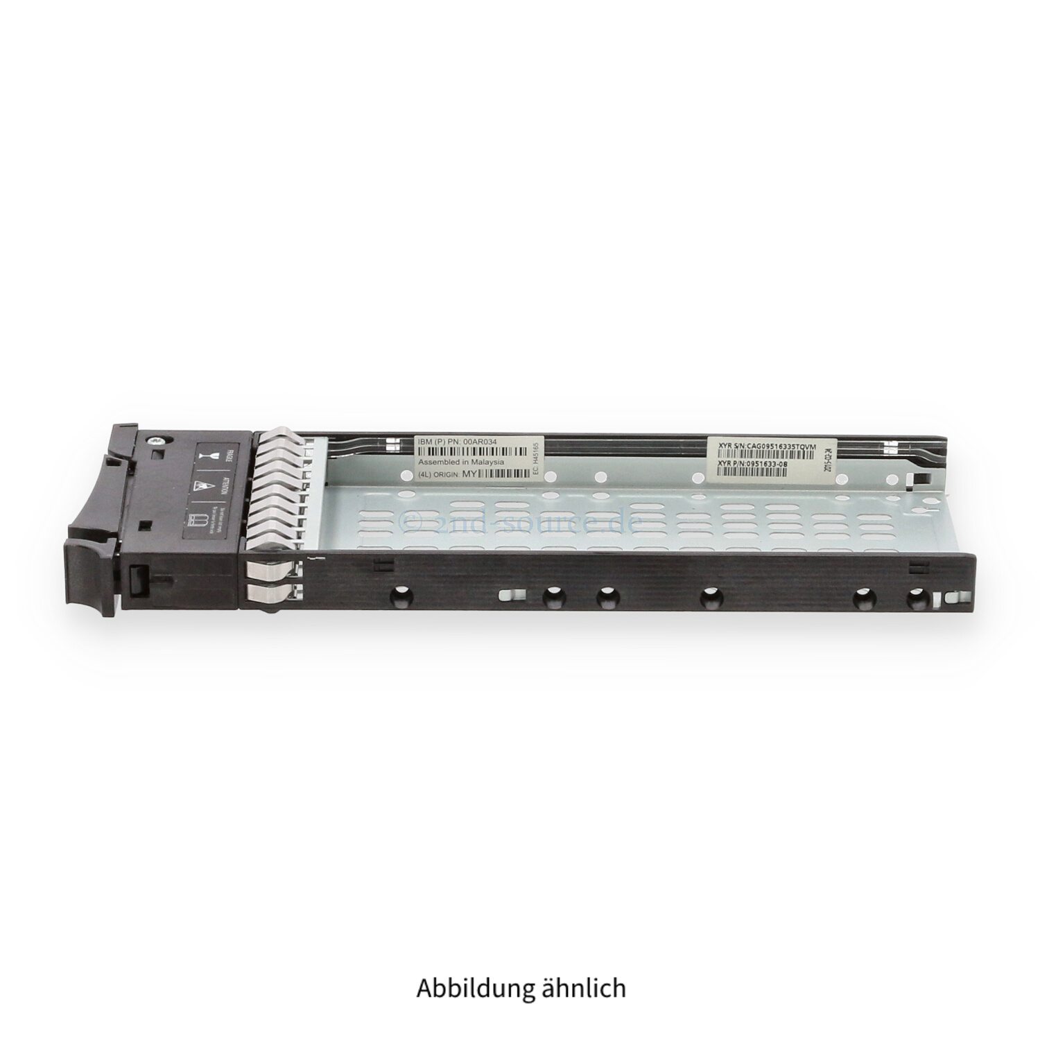 IBM 2.5'' SFF HDD HotPlug Tray Caddy Festplattenrahmen V7000 00AR034 IBM 2.5'' SFF HDD HotPlug Tray Caddy Festplattenrahmen V7000 00AR034