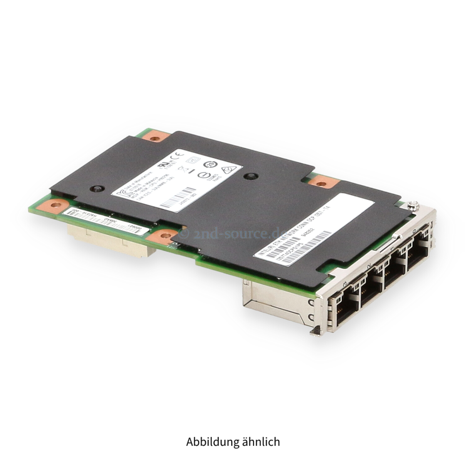 Intel I357-T4 4x 1000Base-T Network Daughter Card I357T4OCPG1P5 Intel I357-T4 4x 1000Base-T Network Daughter Card I357T4OCPG1P5