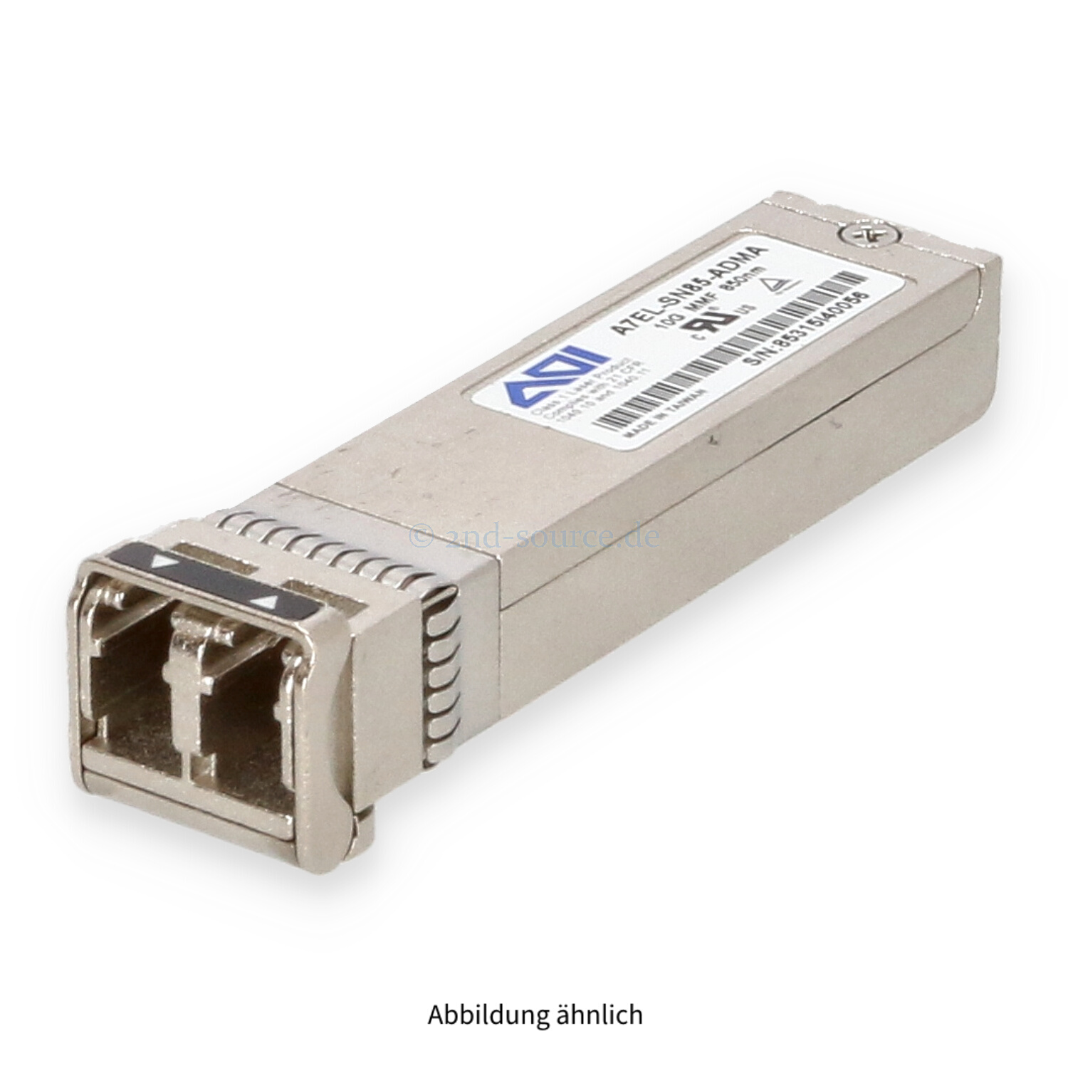 AOI 10GB SFP+ SR 850nm Ethernet Transceiver Module A7EL-SN85-ADMA AOI 10GB SFP+ SR 850nm Ethernet Transceiver Module A7EL-SN85-ADMA