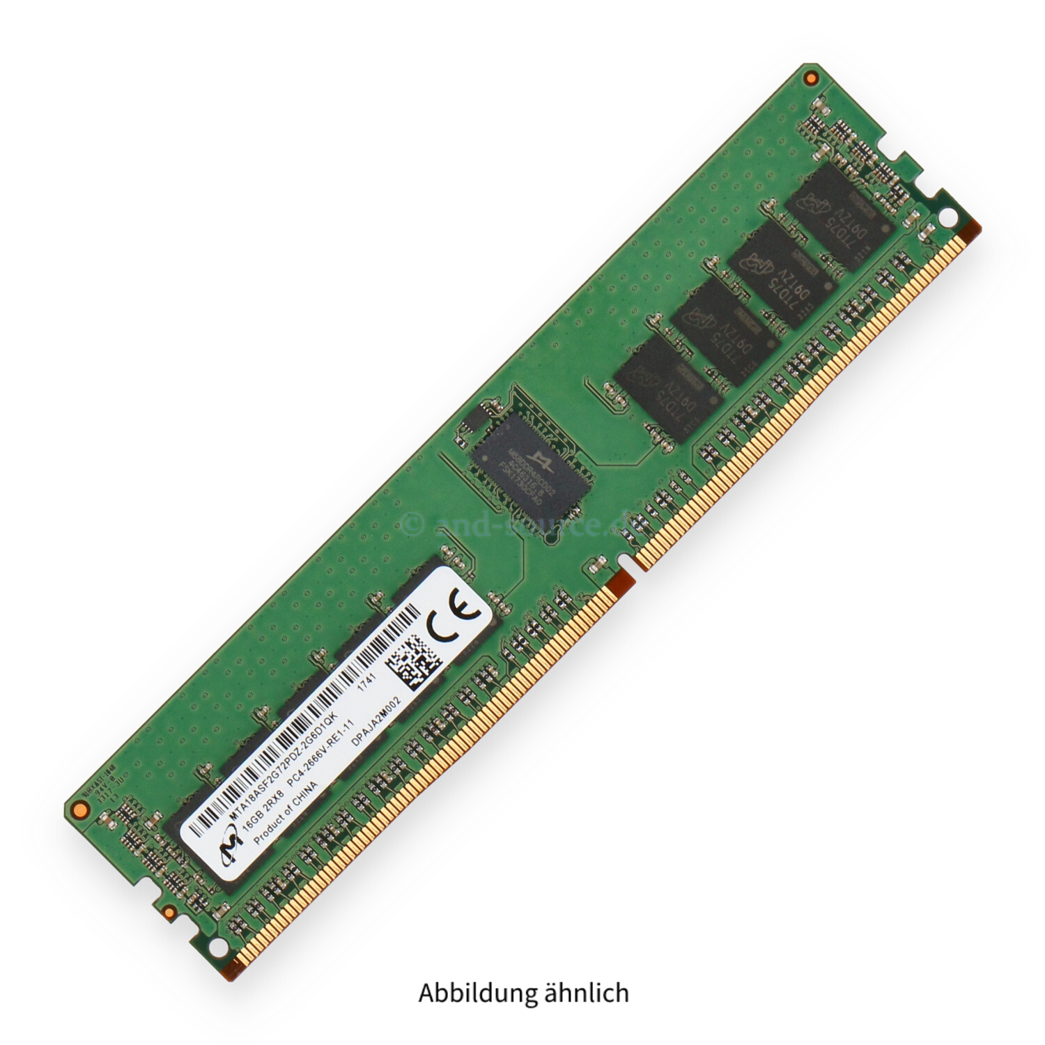 HPE 16GB PC4-21300V-R DIMM Dual Rank x8 (DDR4-2666) Registered ECC 835955-B21 868846-001 840756-091