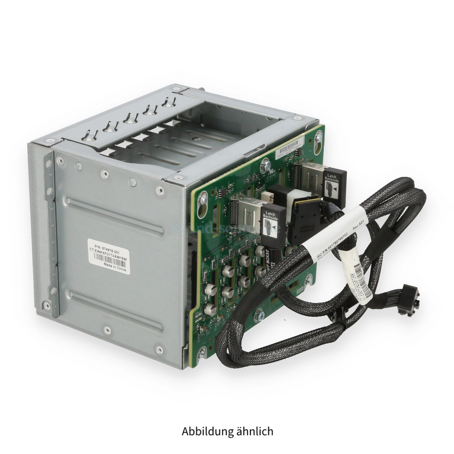 HPE 8xSFF SAS Drive Cage Expansion Kit ML350 G10 874568-B21 HPE 8xSFF SAS Drive Cage Expansion Kit ML350 G10 874568-B21