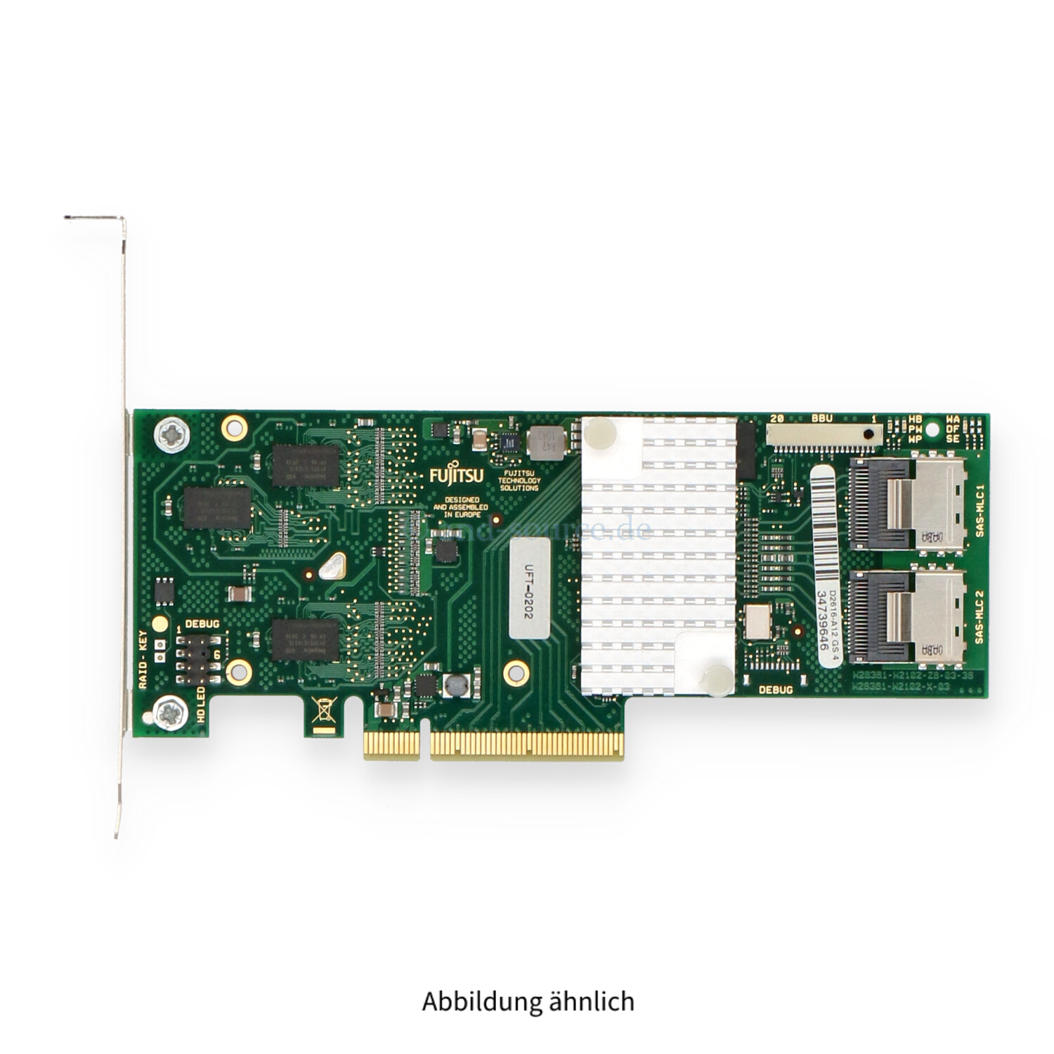 Fujitsu 6G SAS RAID Controller PCIe High Profile D2616-A12-GS4 Fujitsu 6G SAS RAID Controller PCIe High Profile D2616-A12-GS4