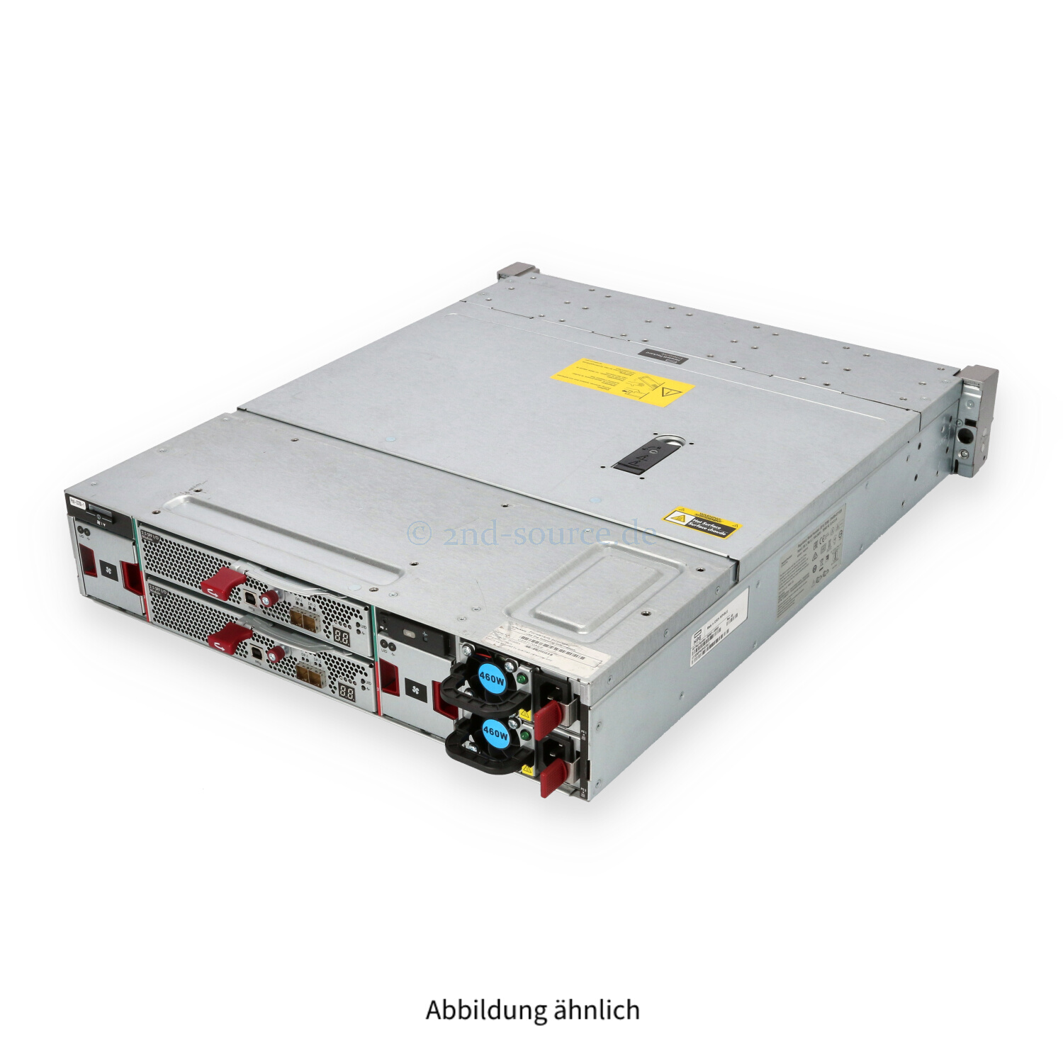 HPE StorageWorks D3700 Disk Enclosure mit 25x 600GB 10k SAS 6G SFF HDD (15TB) 2x 460W B7E40A QW967A