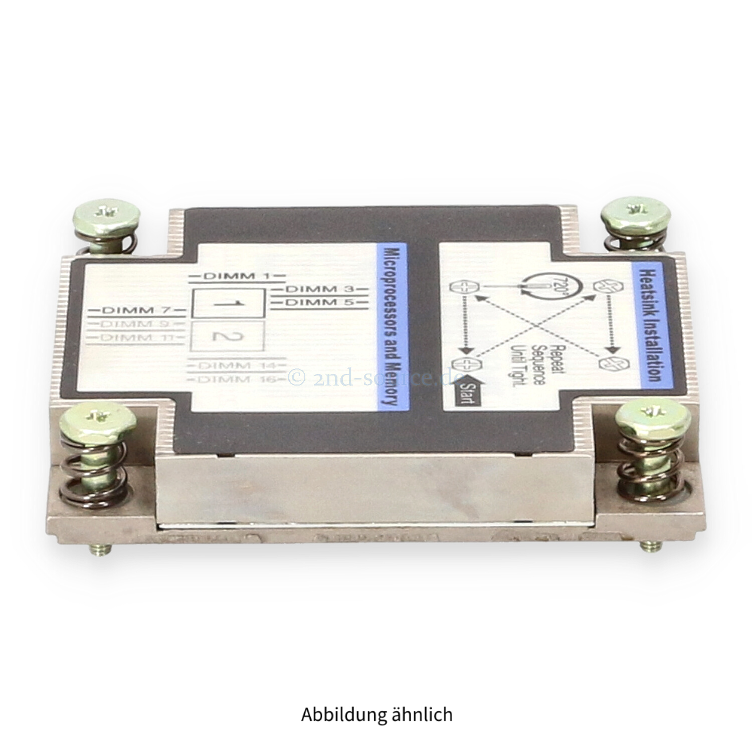 IBM Heatsink BladeCenter HS23 68Y8695 90Y2764 IBM Heatsink BladeCenter HS23 68Y8695 90Y2764