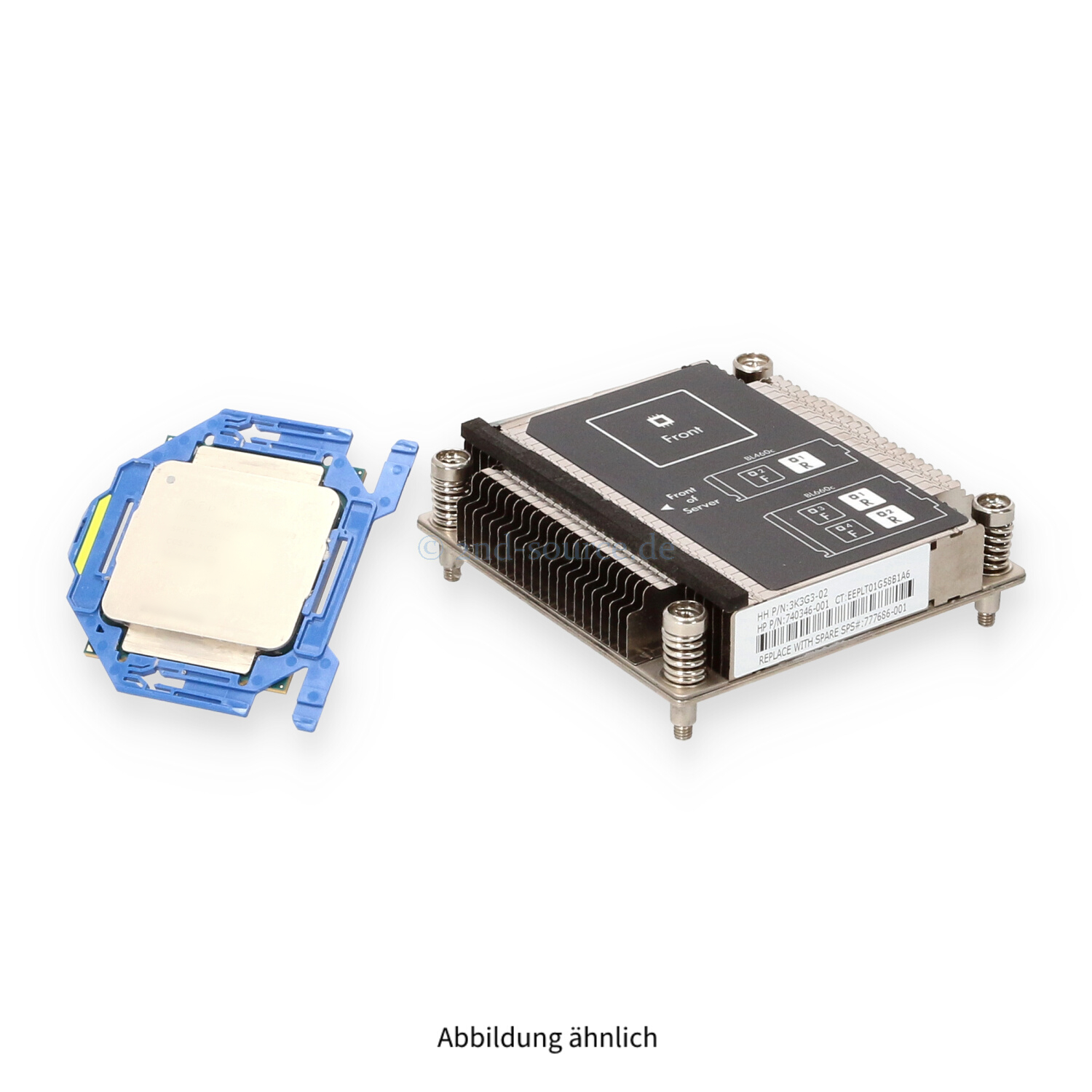 HPE BL460c G9 Intel Xeon E5-2698v3 (2.30GHz 16-Core 40MB 135W) CPU Kit 727001-B21 SR1XE