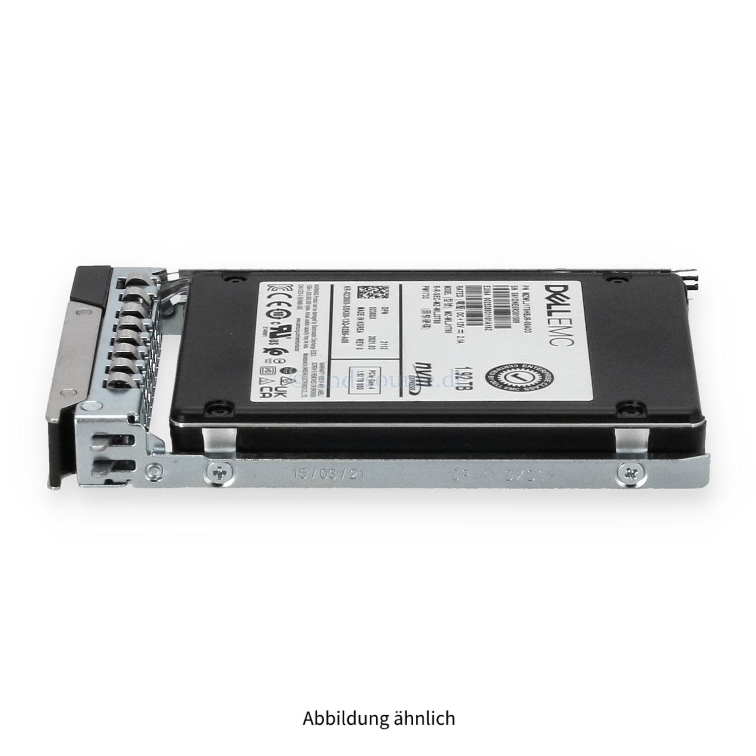 Dell 1.92TB NVMe PCIe x4 U.2 SFF HotPlug SSD 2380X 02380X