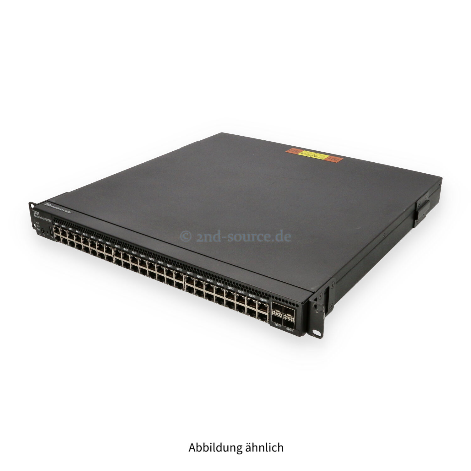 IBM RackSwitch G8052 48x 1GbE 4x SFP+ 10GbE Switch CTO Chassis 49Y7922