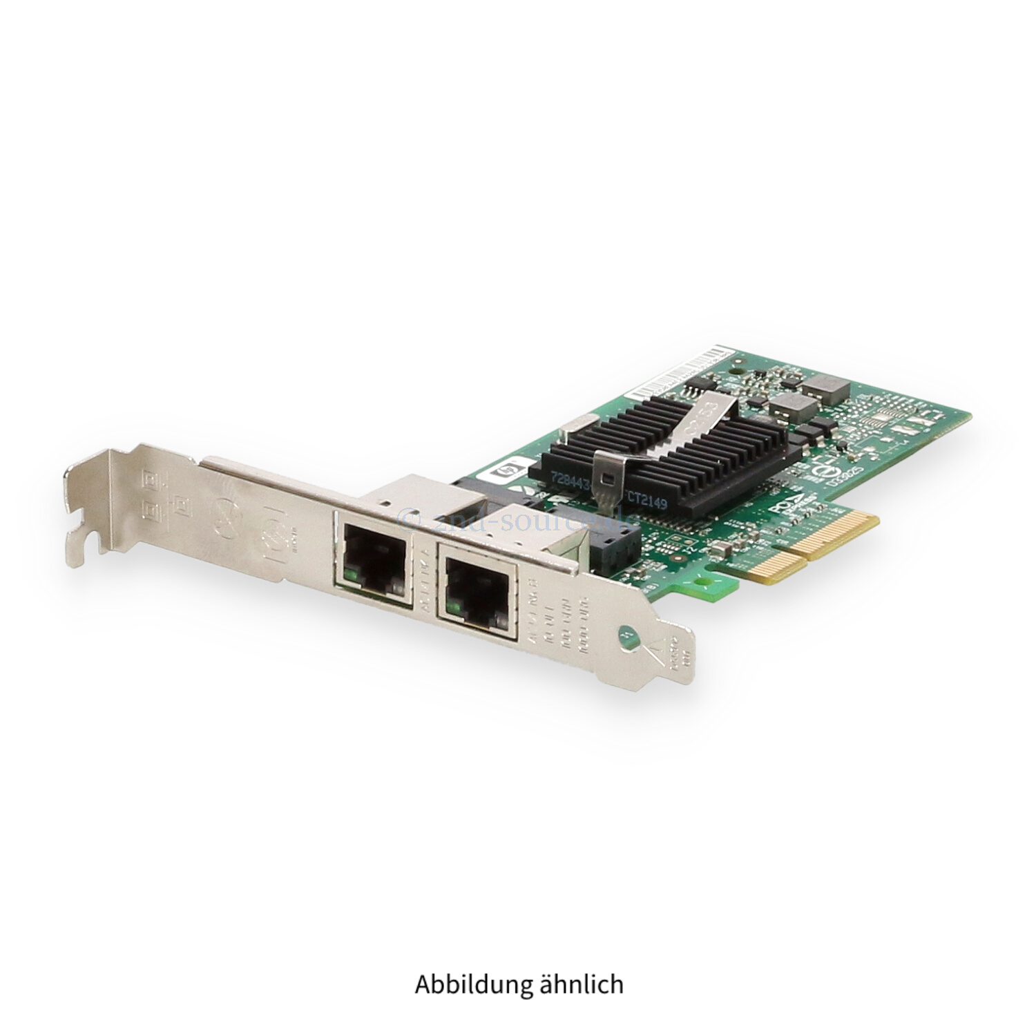HPE NC360T 2x RJ-45 1GbE PCIe Server Ethernet Adapter High Profile 412648-B21 412651-001