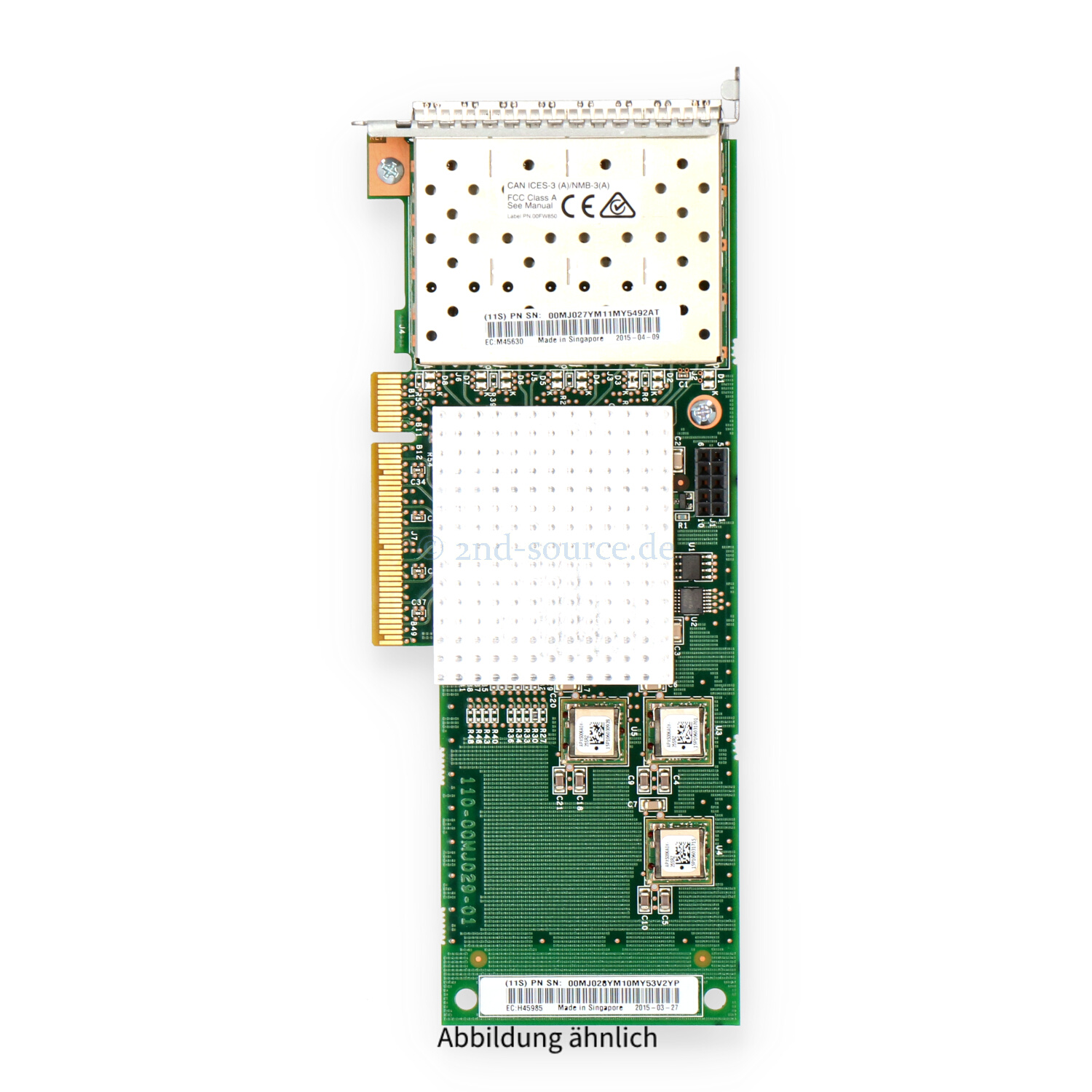 IBM 4x 8GB SFP Fibre Channel HBA Storwize V7000 G2 00MJ028 00MJ027 2076-AHB1
