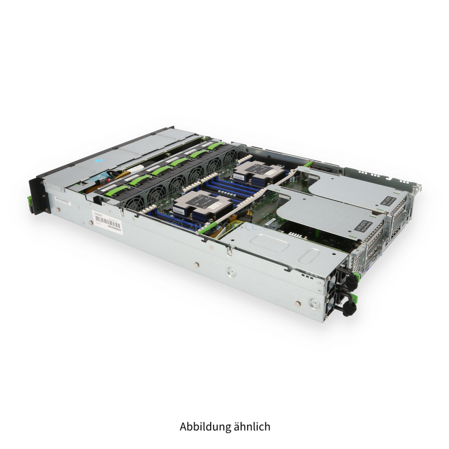 Fujitsu Primergy RX4770 M4 16xSFF 4x Heatsink CP400i 2x 1TB 7.2k SATA 6G I357-T4 2x 1600W Rackkit CTO Server