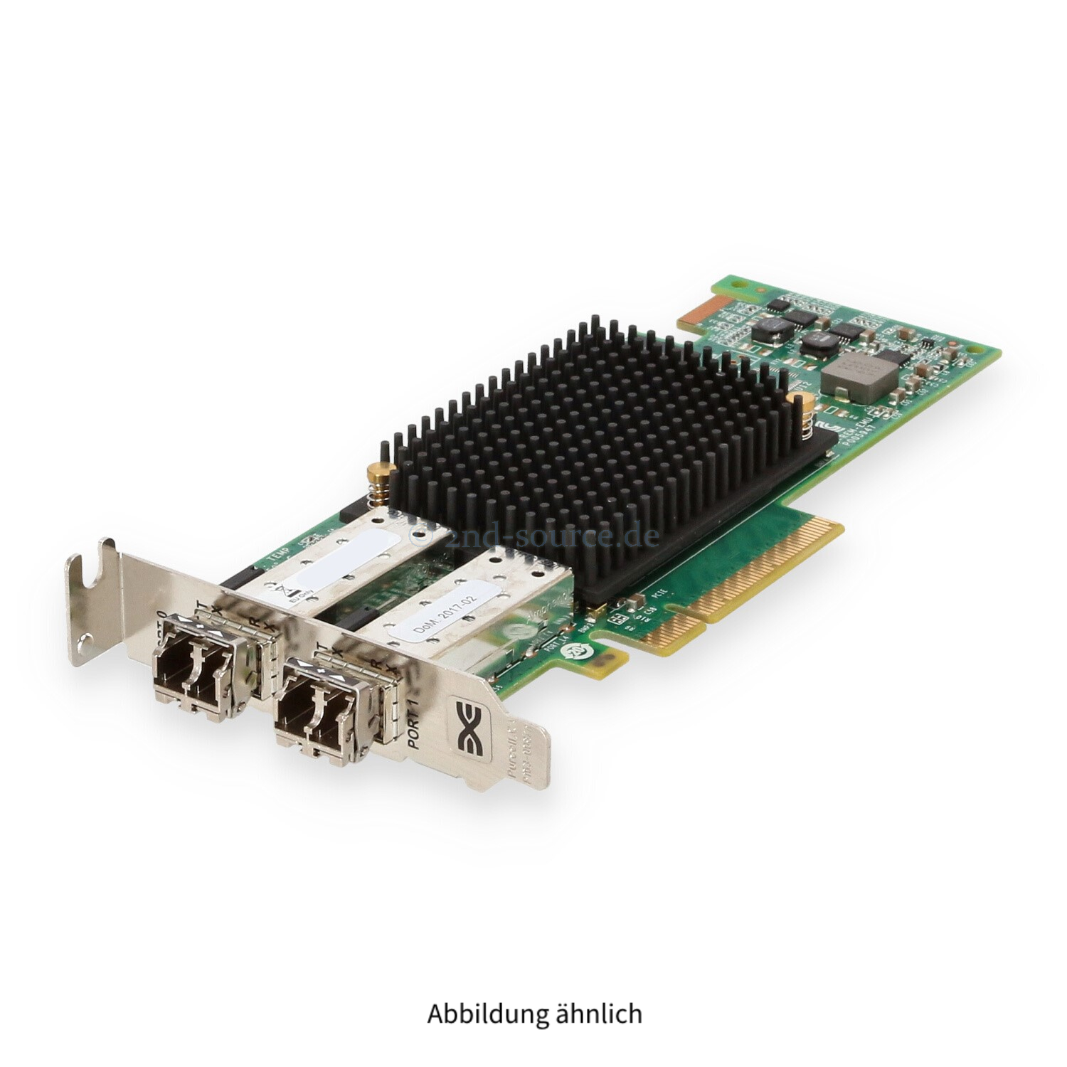 Emulex LightPulse LPE16002 2x 16GB SFP+ Fibre Channel PCIe HBA Low Profile P005947-41C