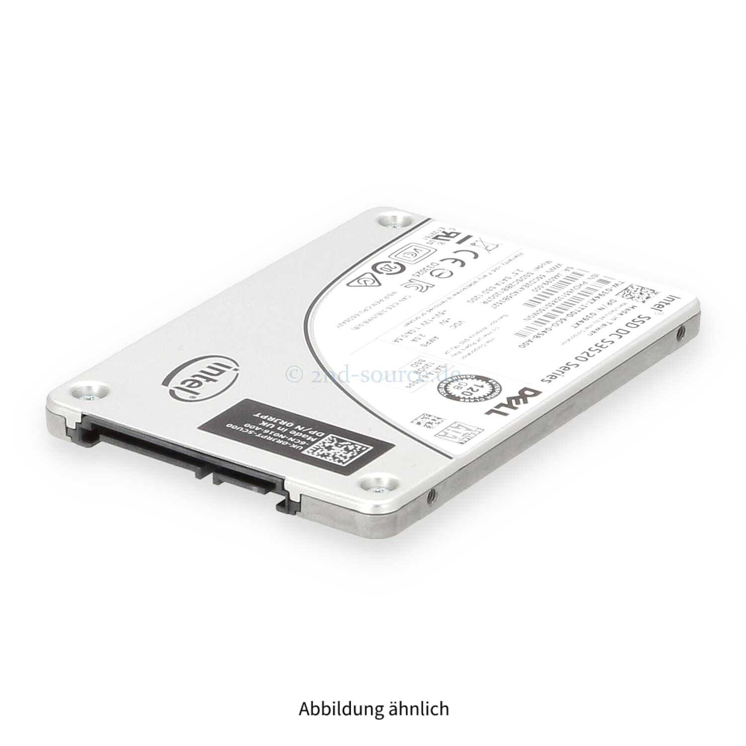 Dell 120GB SATA 6G SFF Read Intensive SSD 394XT 0394XT