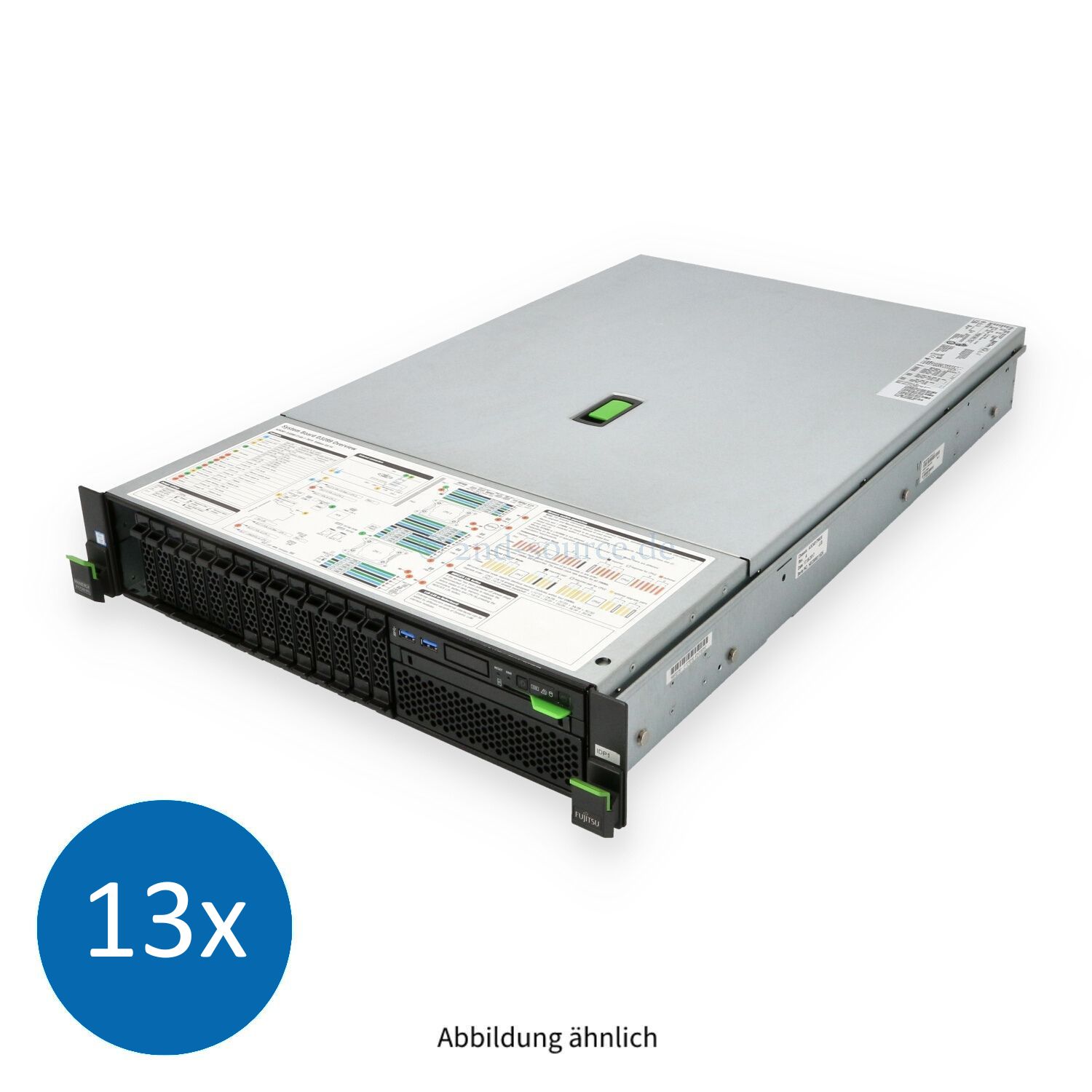 13x Fujitsu RX2540 M1 8x SFF 1P E5-2620 v3 2.40GHz 6C 0GB EP420i 2x PSU 13x Fujitsu RX2540 M1 8x SFF 1P E5-2620 v3 2.40GHz 6C 0GB EP420i 2x PSU