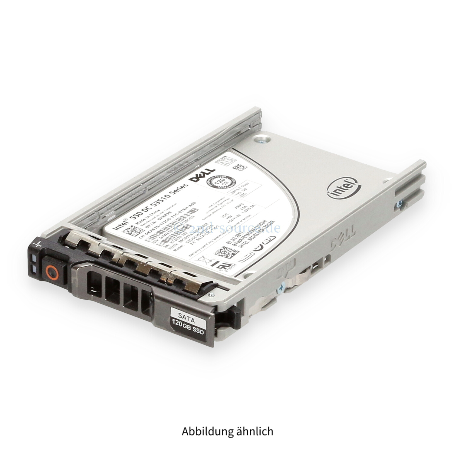 Dell 120GB SATA 6G SFF Read Intensive HotPlug SSD KX83R 0KX83R