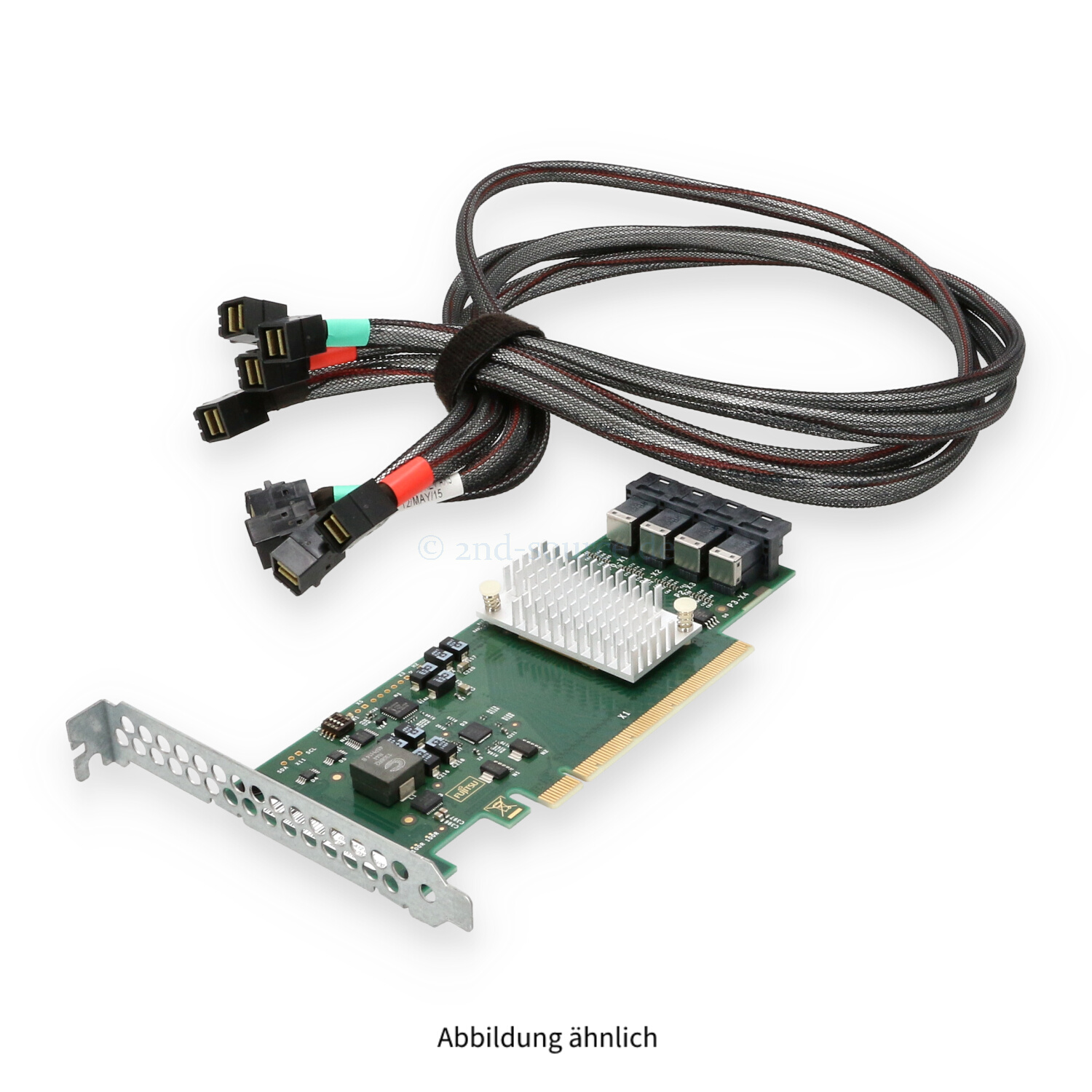 Fujitsu D3262-A12 U.2 NVMe 12G PCIe x16 RAID Controller High Profile + 4x SAS Cable A3C40157846 38044381 T26139-Y4040-V46 A3C40185574