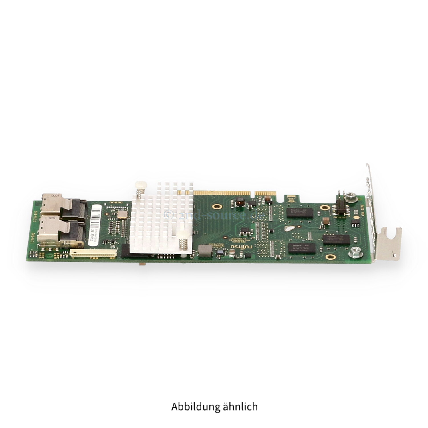 Fujitsu Dual Port 6G SAS 512MB RAID Controller Low Profile S26361-F3554-L512 D2616-A22