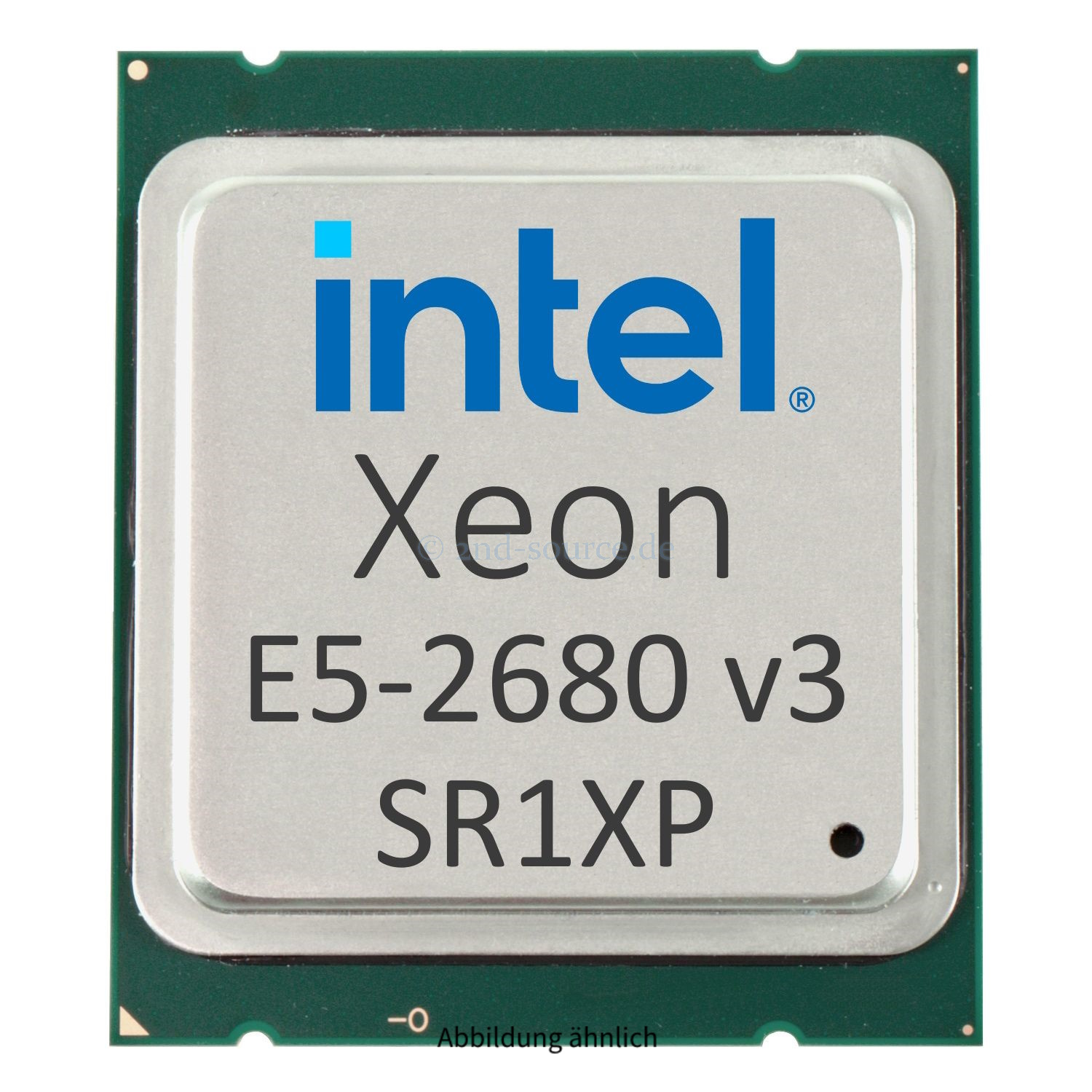 Intel Xeon E5-2680 v3 2.50GHz 30MB 12-Core CPU 120W SR1XP CM8064401439612 Intel Xeon E5-2680 v3 2.50GHz 30MB 12-Core CPU 120W SR1XP CM8064401439612