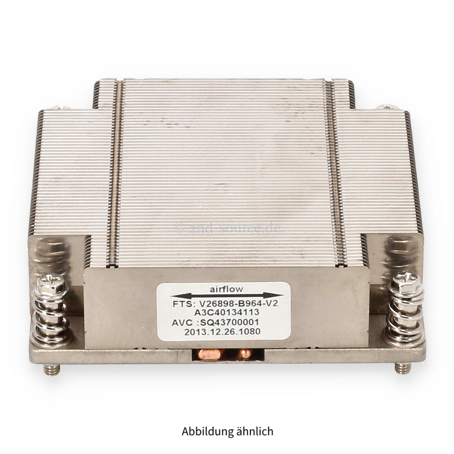 Fujitsu Heatsink Primergy RX200 S7 V26898-B964-V2 A3C40134113 Fujitsu Heatsink Primergy RX200 S7 V26898-B964-V2 A3C40134113