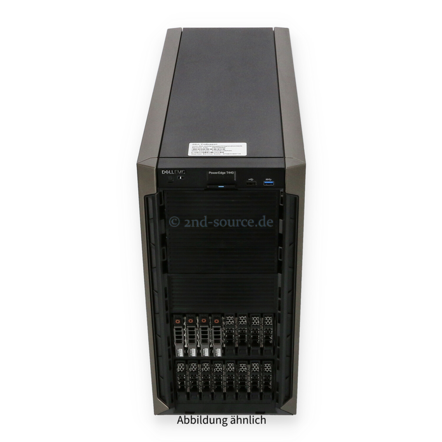 Dell T440 16xSFF 2P Gold 6134 3.20GHz 8C 512GB H730p 2x 480GB SSD 2x RPS