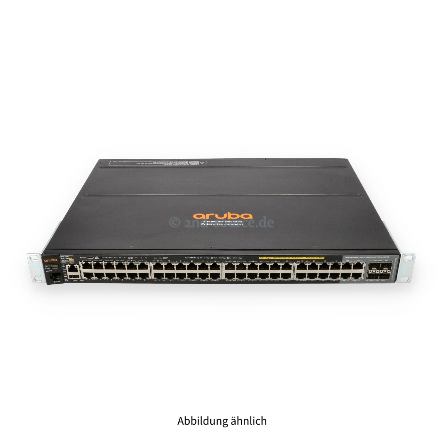 HPE Aruba 2920-48G-PoE+ 44x 1000Base-T PoE+ 4x Shared SFP Switch Chassis J9729A